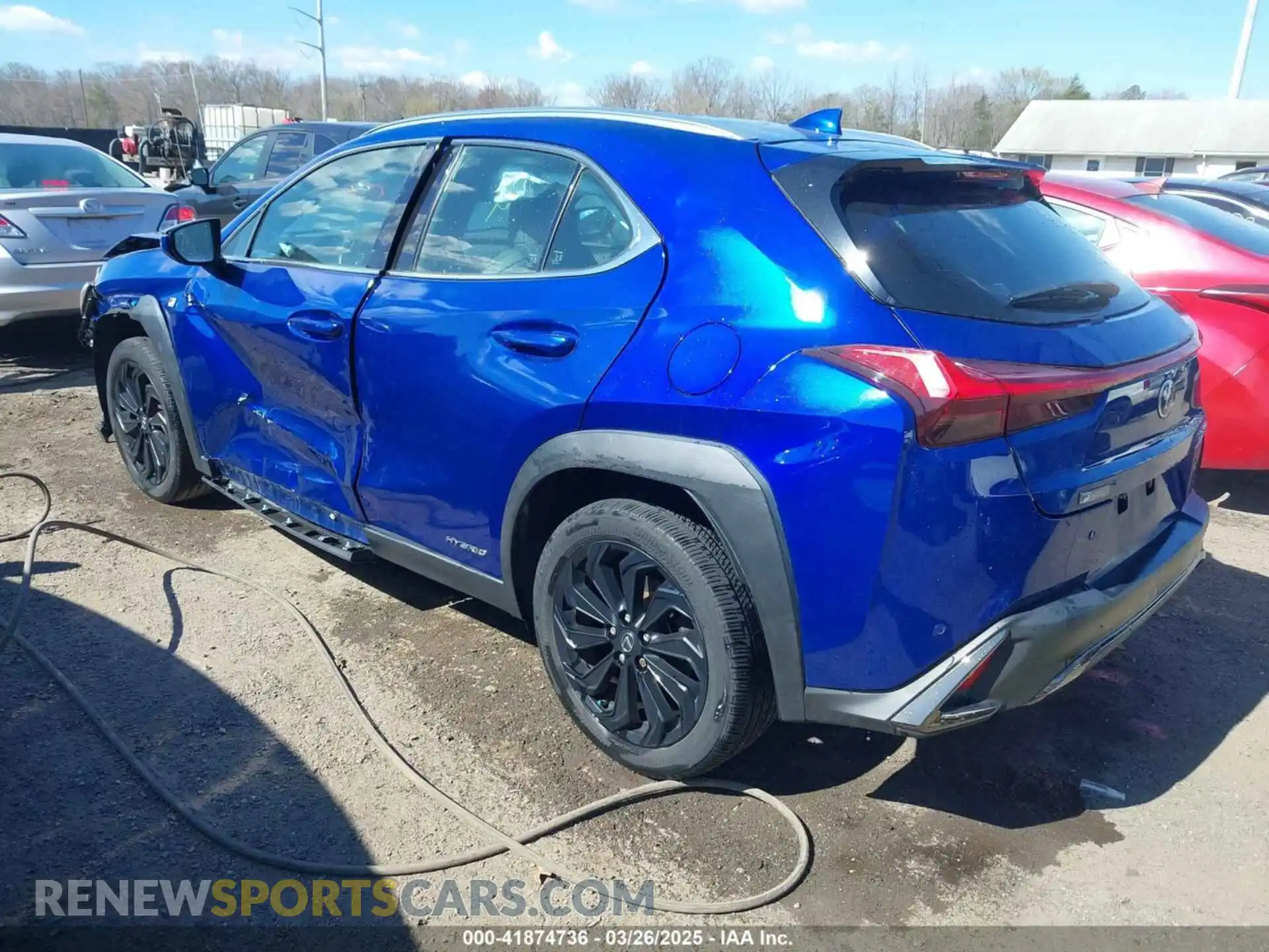 3 Photograph of a damaged car JTHR9JBH1M2050209 LEXUS UX 250H 2021