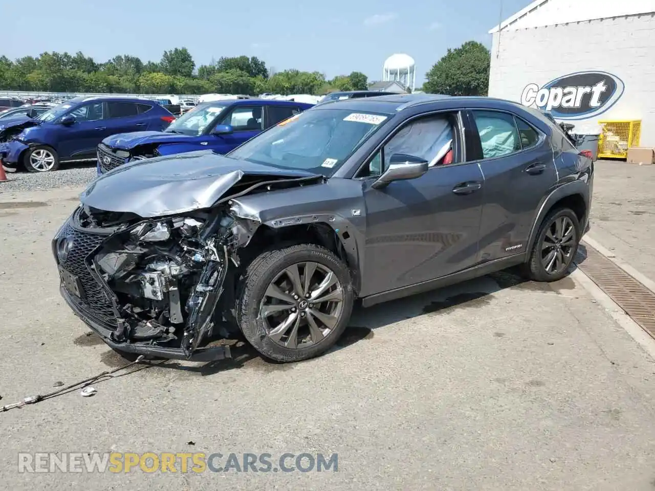 1 Photograph of a damaged car JTHR9JBH3M2039356 LEXUS UX 250H 2021