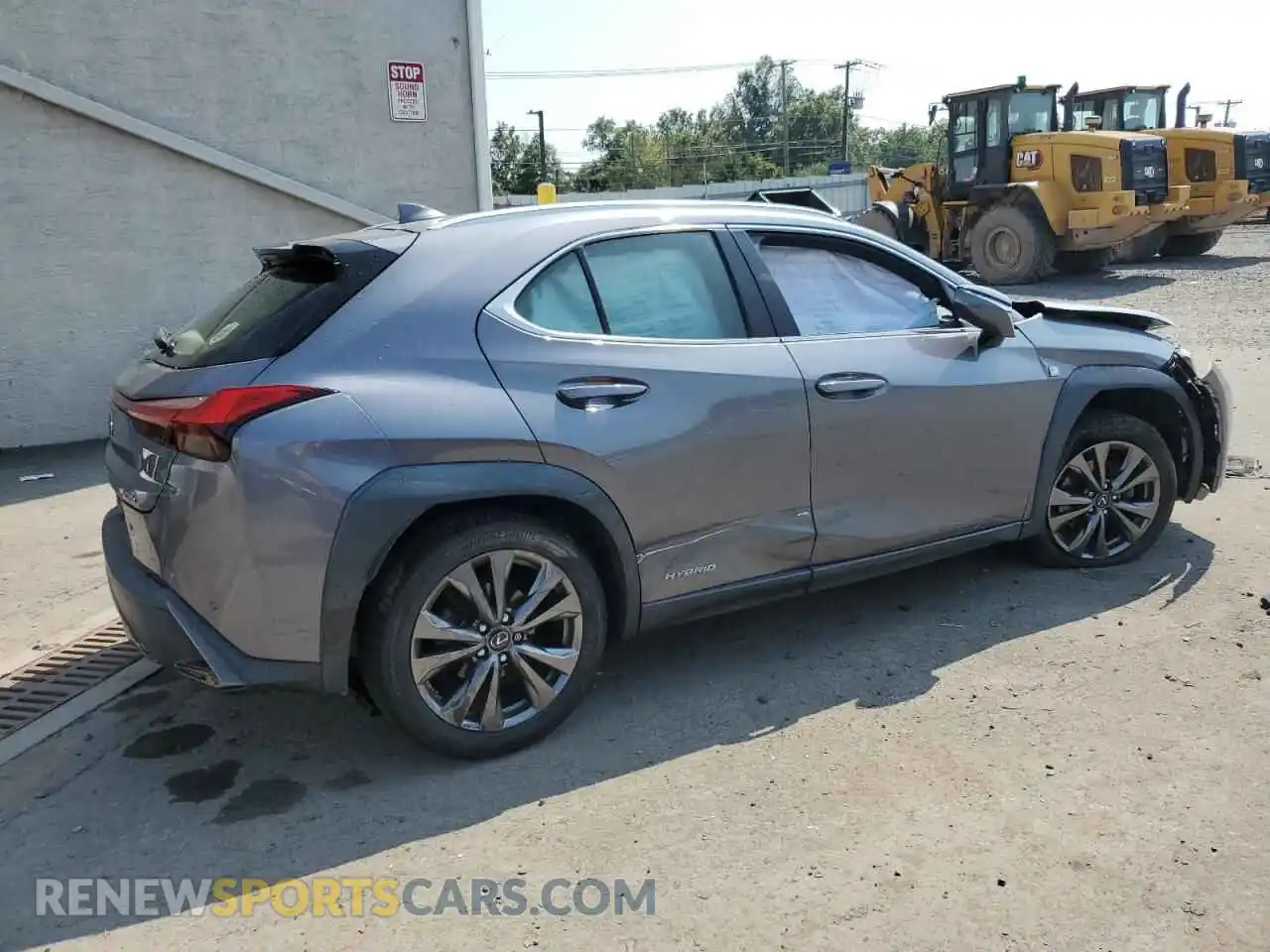 3 Photograph of a damaged car JTHR9JBH3M2039356 LEXUS UX 250H 2021
