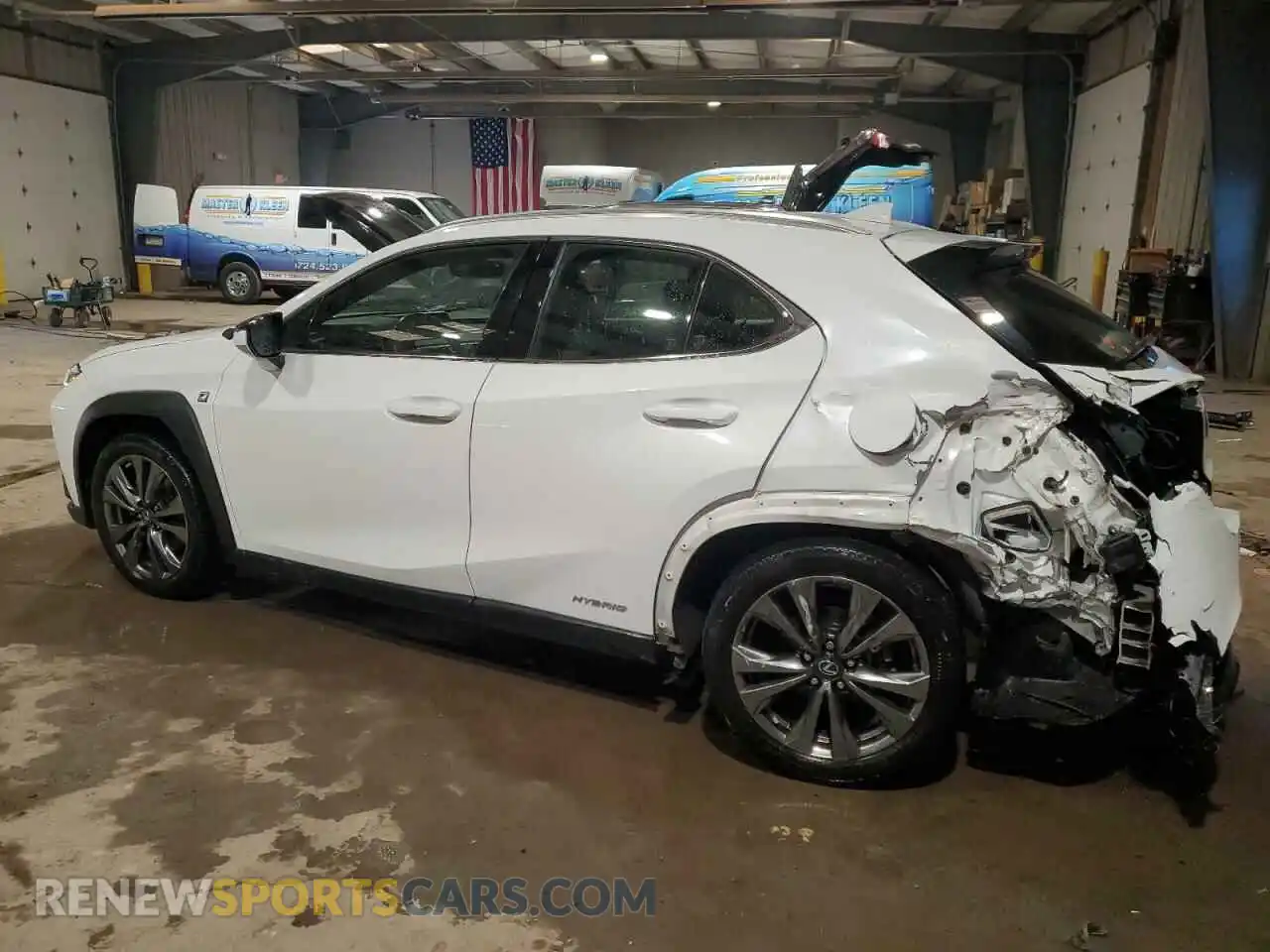 2 Photograph of a damaged car JTHR9JBH4M2039642 LEXUS UX 250H 2021