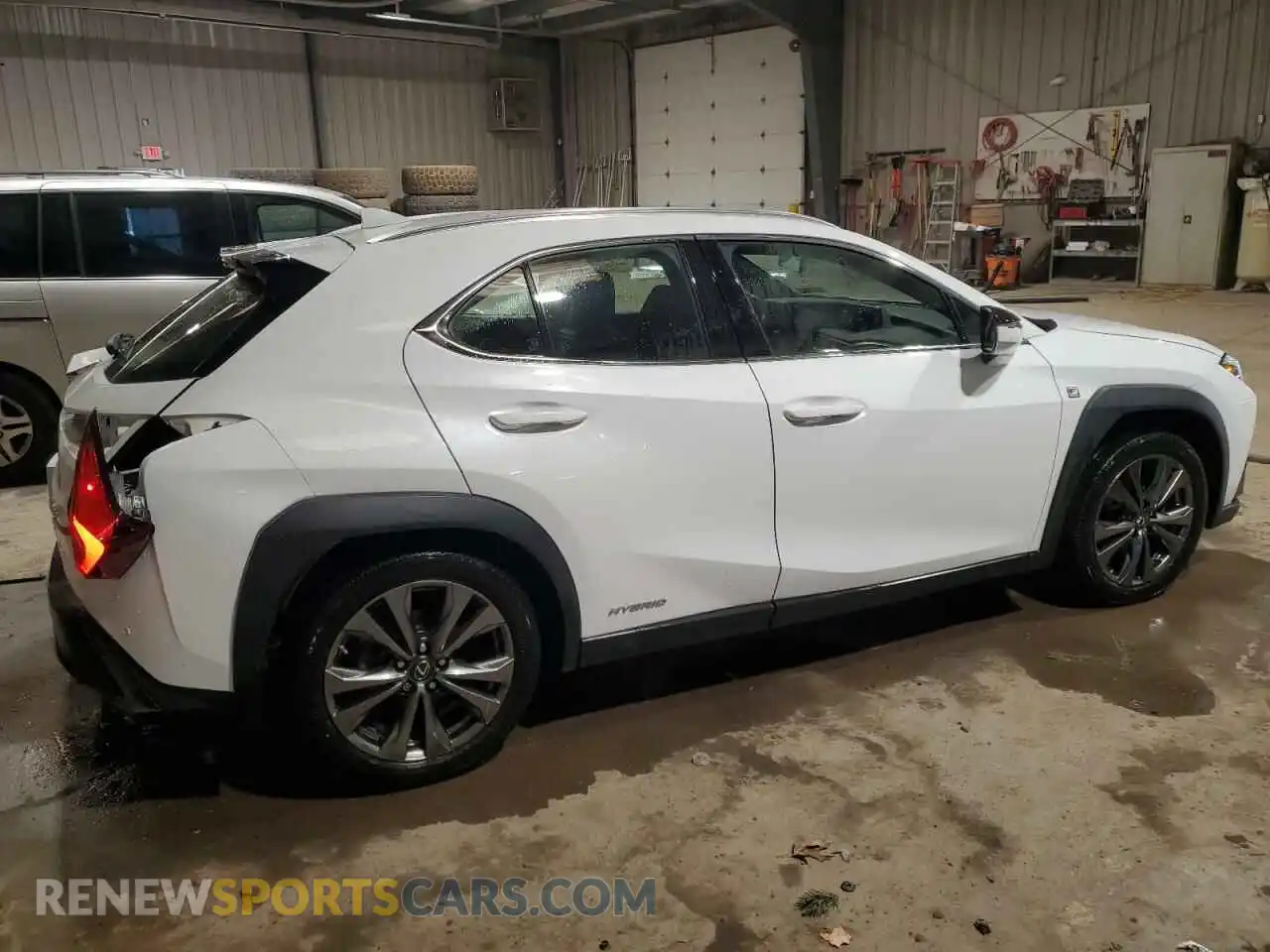 3 Photograph of a damaged car JTHR9JBH4M2039642 LEXUS UX 250H 2021