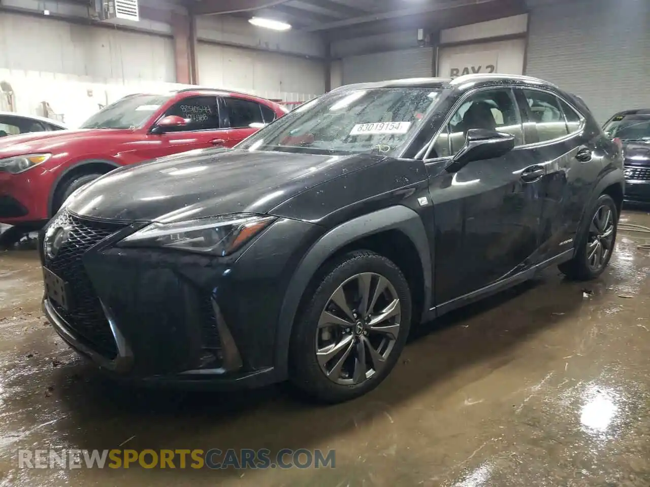 1 Photograph of a damaged car JTHR9JBH7M2049310 LEXUS UX 250H 2021