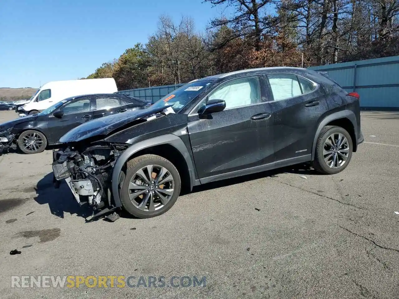 1 Photograph of a damaged car JTHR9JBH7M2050957 LEXUS UX 250H 2021