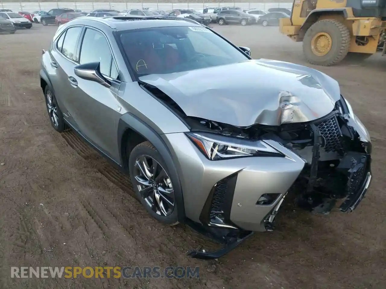 1 Photograph of a damaged car JTHR9JBH9M2043394 LEXUS UX 250H 2021