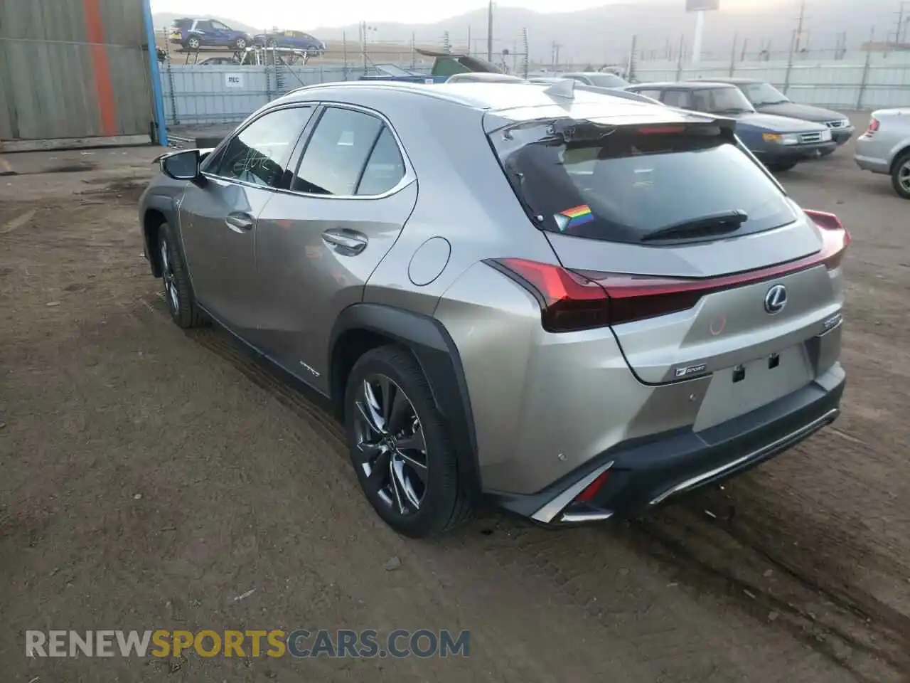 3 Photograph of a damaged car JTHR9JBH9M2043394 LEXUS UX 250H 2021
