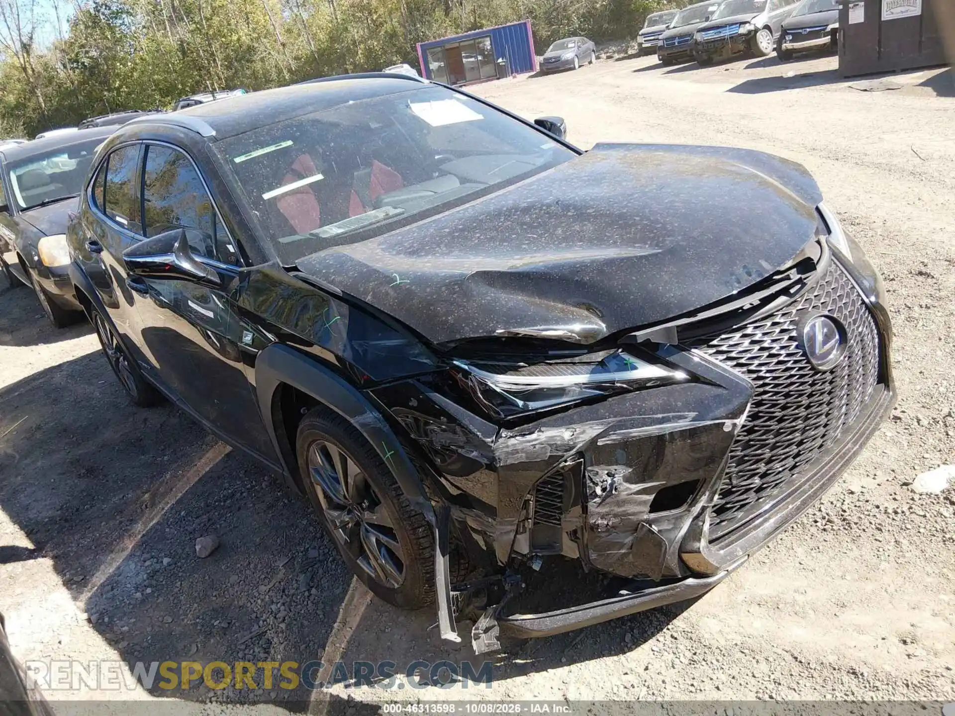 1 Photograph of a damaged car JTHR9JBHXM2041802 LEXUS UX 250H 2021