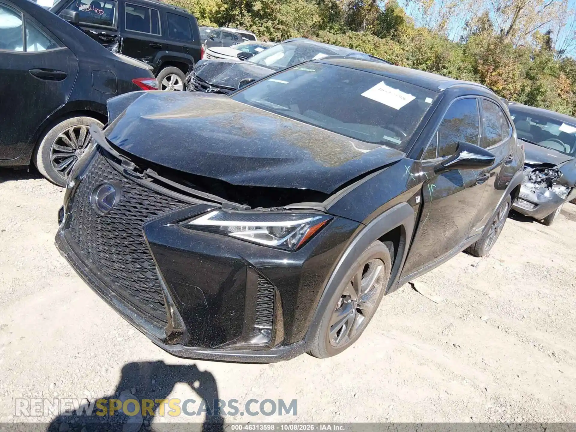 2 Photograph of a damaged car JTHR9JBHXM2041802 LEXUS UX 250H 2021