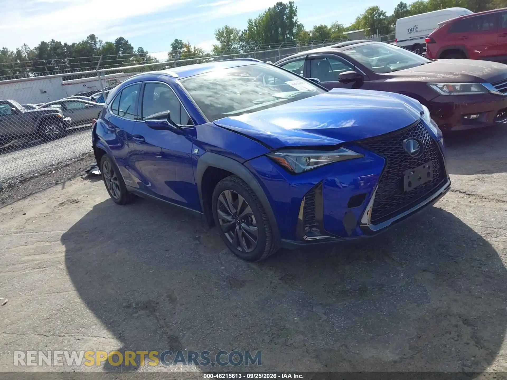 1 Photograph of a damaged car JTHR9JBHXM2052623 LEXUS UX 250H 2021