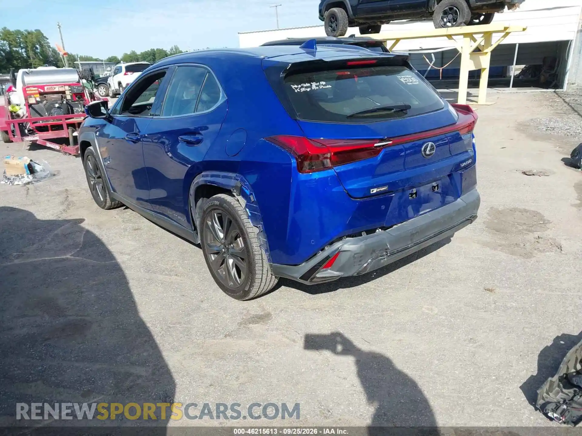 3 Photograph of a damaged car JTHR9JBHXM2052623 LEXUS UX 250H 2021
