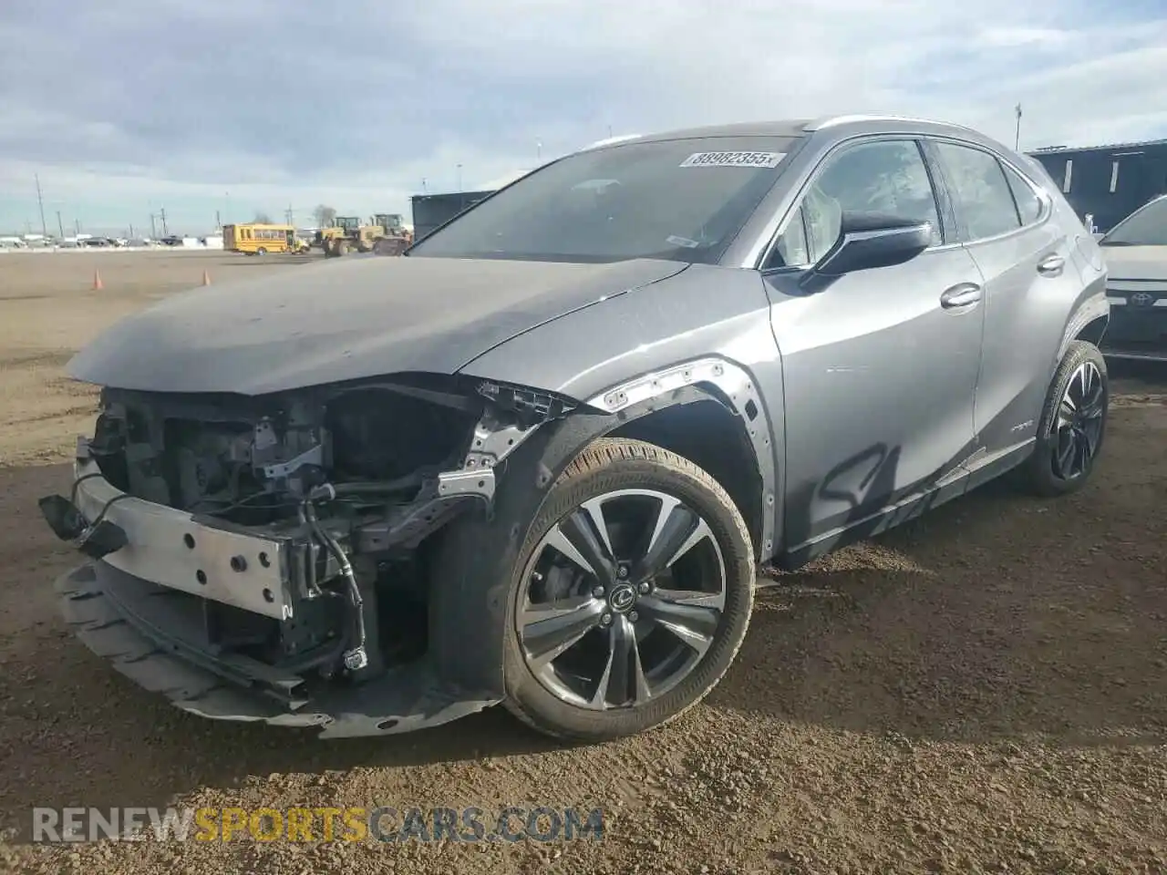 1 Photograph of a damaged car JTHX9JBH0M2046014 LEXUS UX 250H 2021