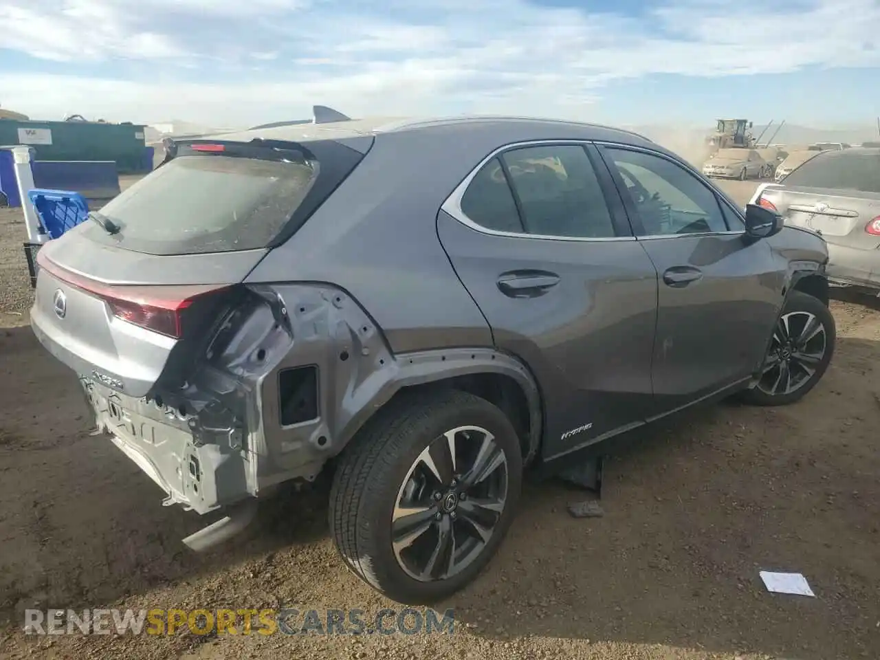 3 Photograph of a damaged car JTHX9JBH0M2046014 LEXUS UX 250H 2021