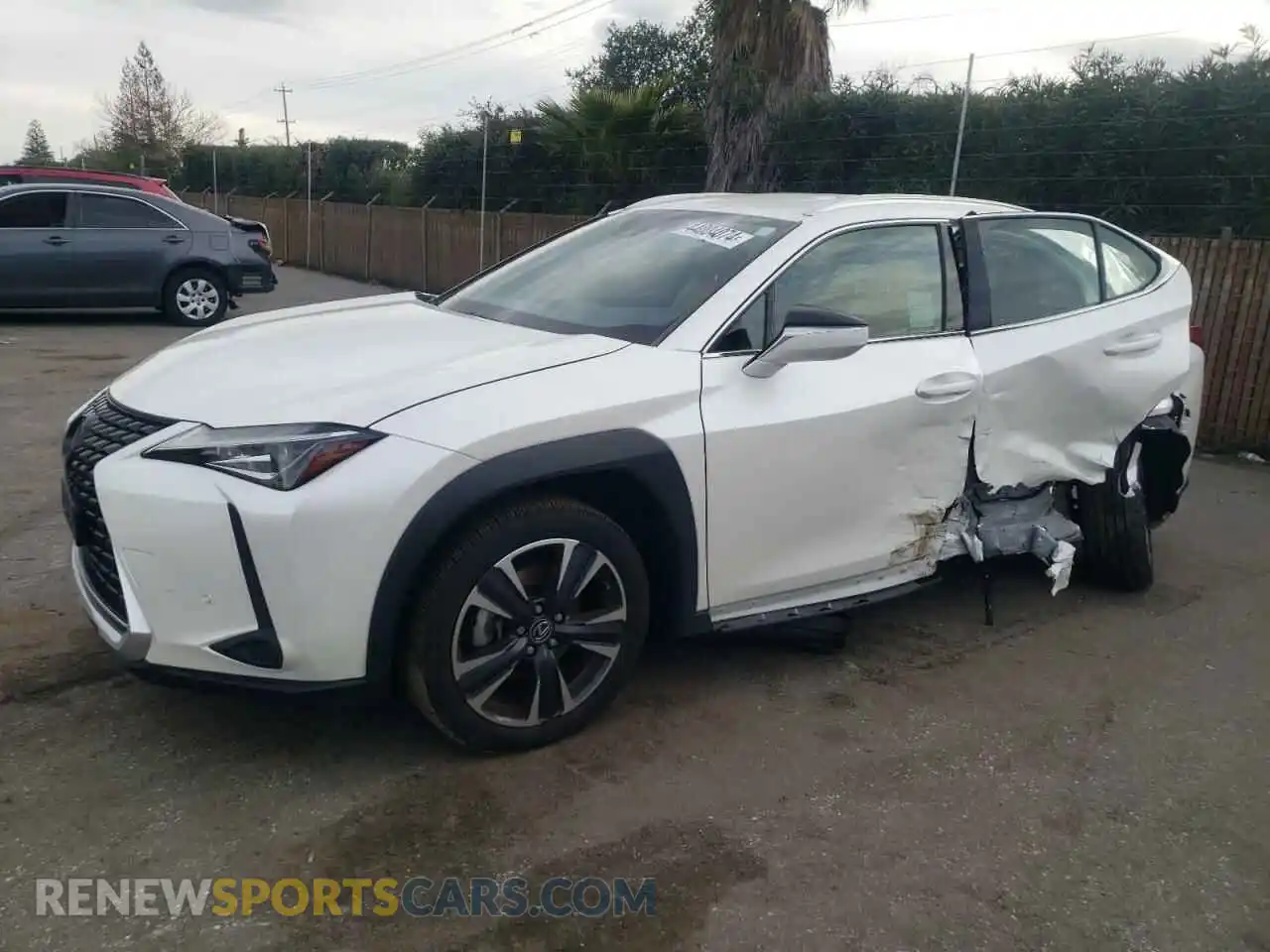 1 Photograph of a damaged car JTHX9JBH0M2050404 LEXUS UX 250H 2021