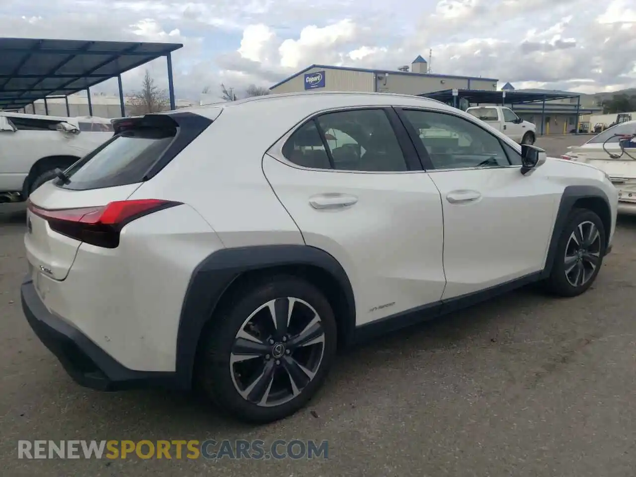 3 Photograph of a damaged car JTHX9JBH0M2050404 LEXUS UX 250H 2021