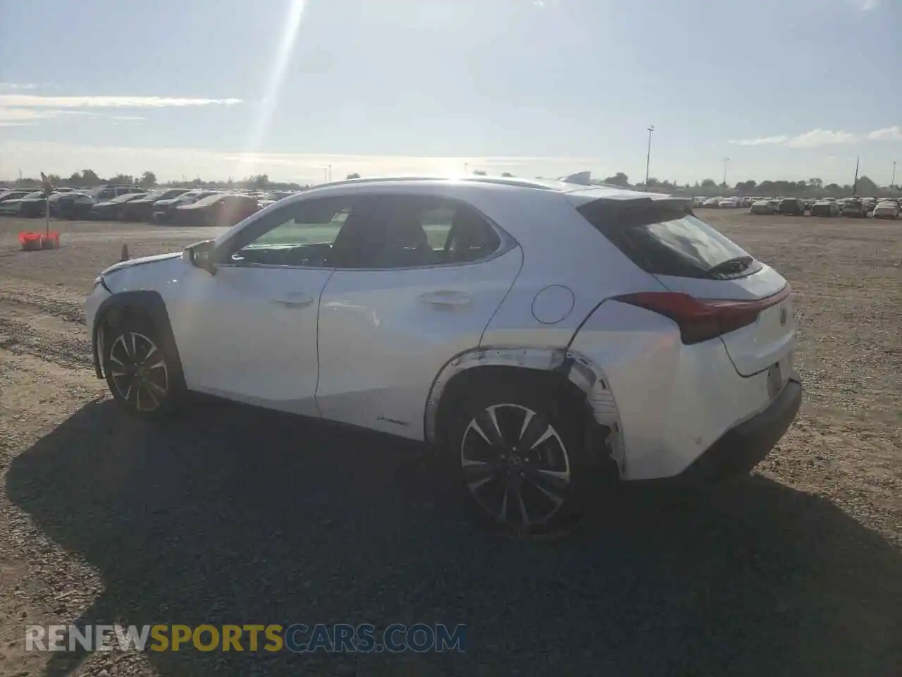 2 Photograph of a damaged car JTHX9JBH0M2053576 LEXUS UX 250H 2021