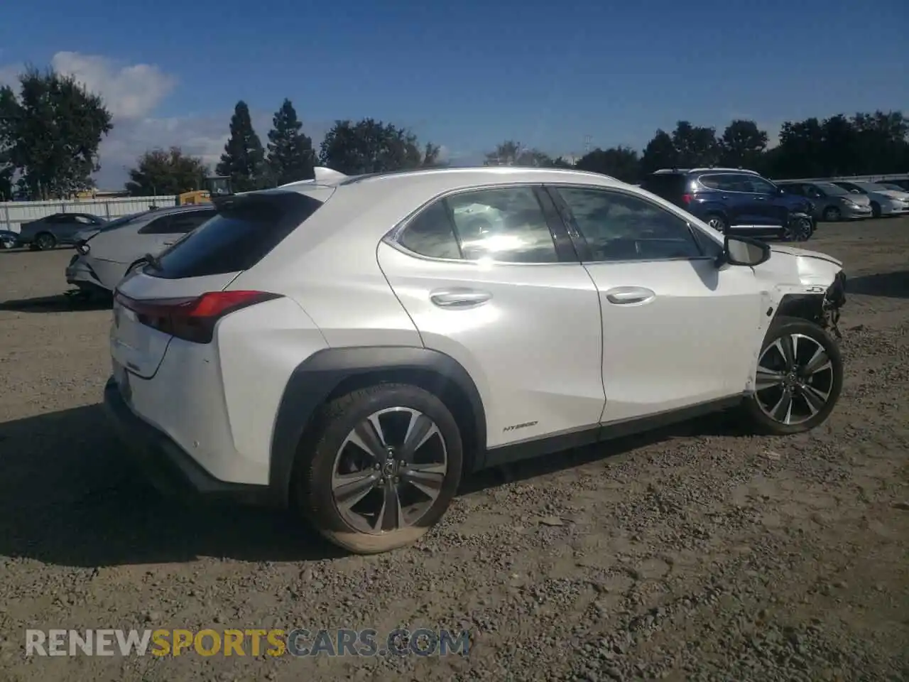 3 Photograph of a damaged car JTHX9JBH0M2053576 LEXUS UX 250H 2021