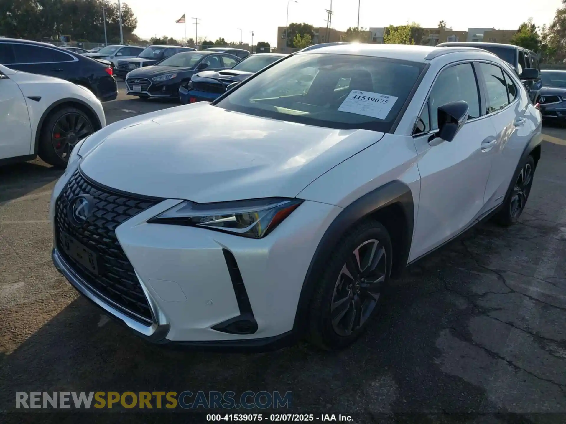 2 Photograph of a damaged car JTHX9JBH1M2044921 LEXUS UX 250H 2021