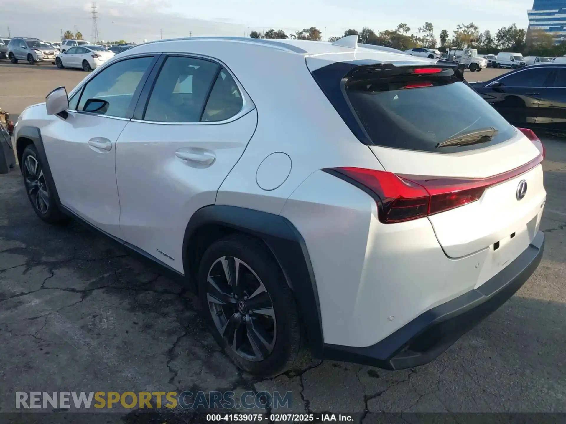 3 Photograph of a damaged car JTHX9JBH1M2044921 LEXUS UX 250H 2021