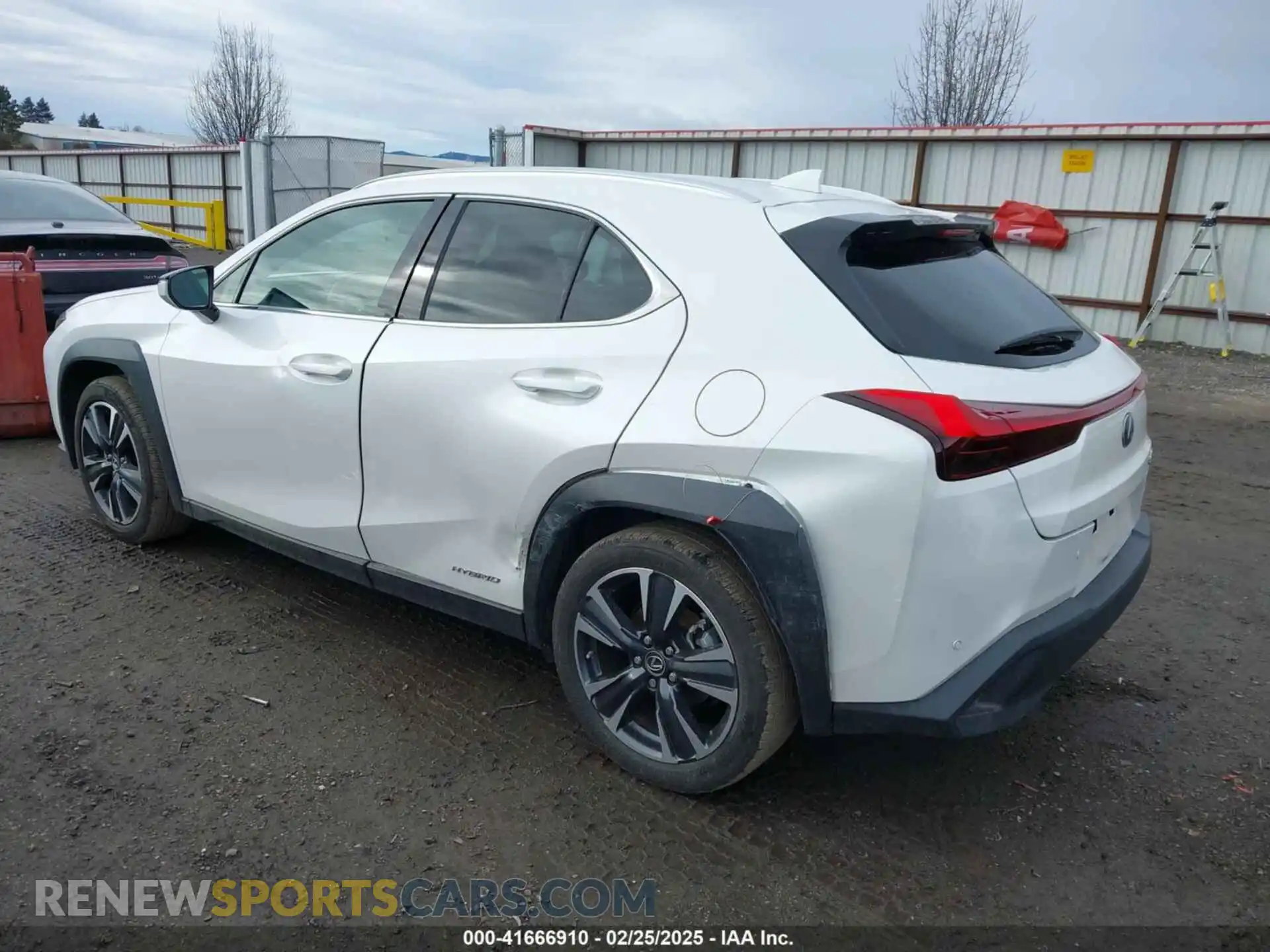 3 Photograph of a damaged car JTHX9JBH2M2051117 LEXUS UX 250H 2021