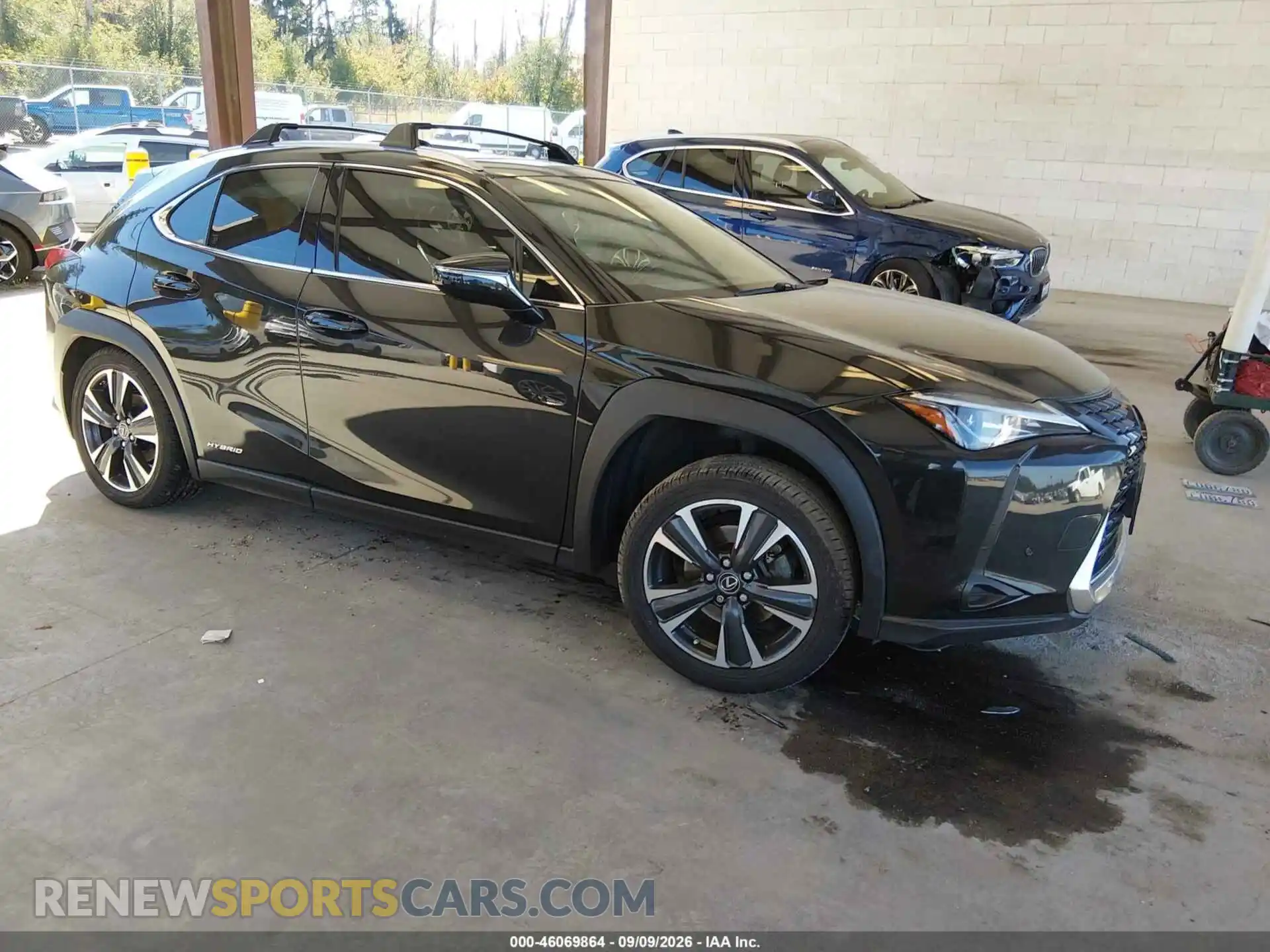1 Photograph of a damaged car JTHX9JBH3M2050378 LEXUS UX 250H 2021