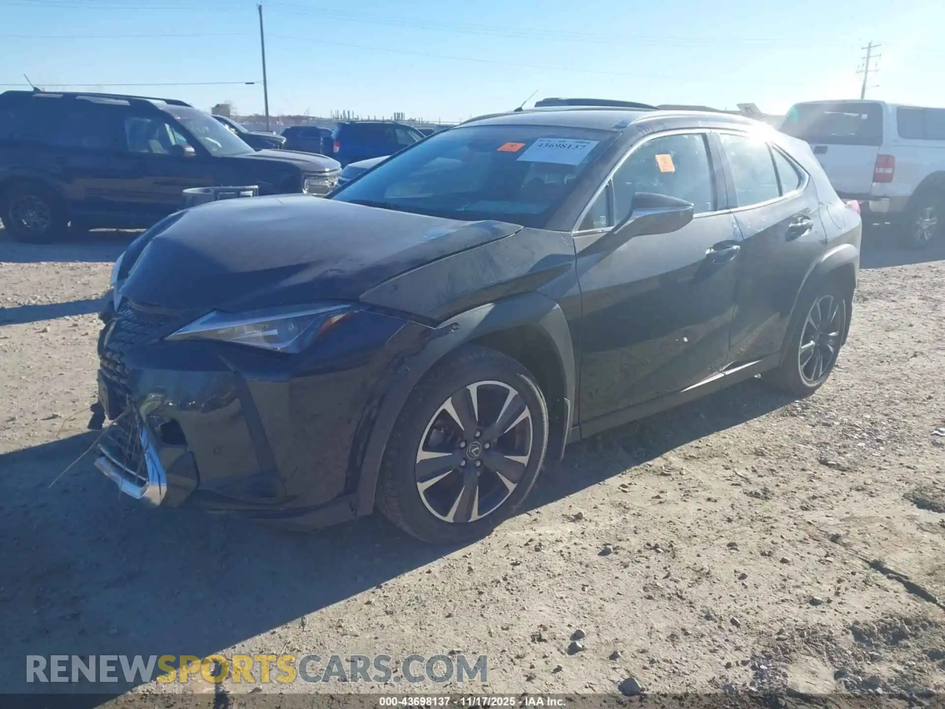 2 Photograph of a damaged car JTHX9JBH3M2051577 LEXUS UX 250H 2021