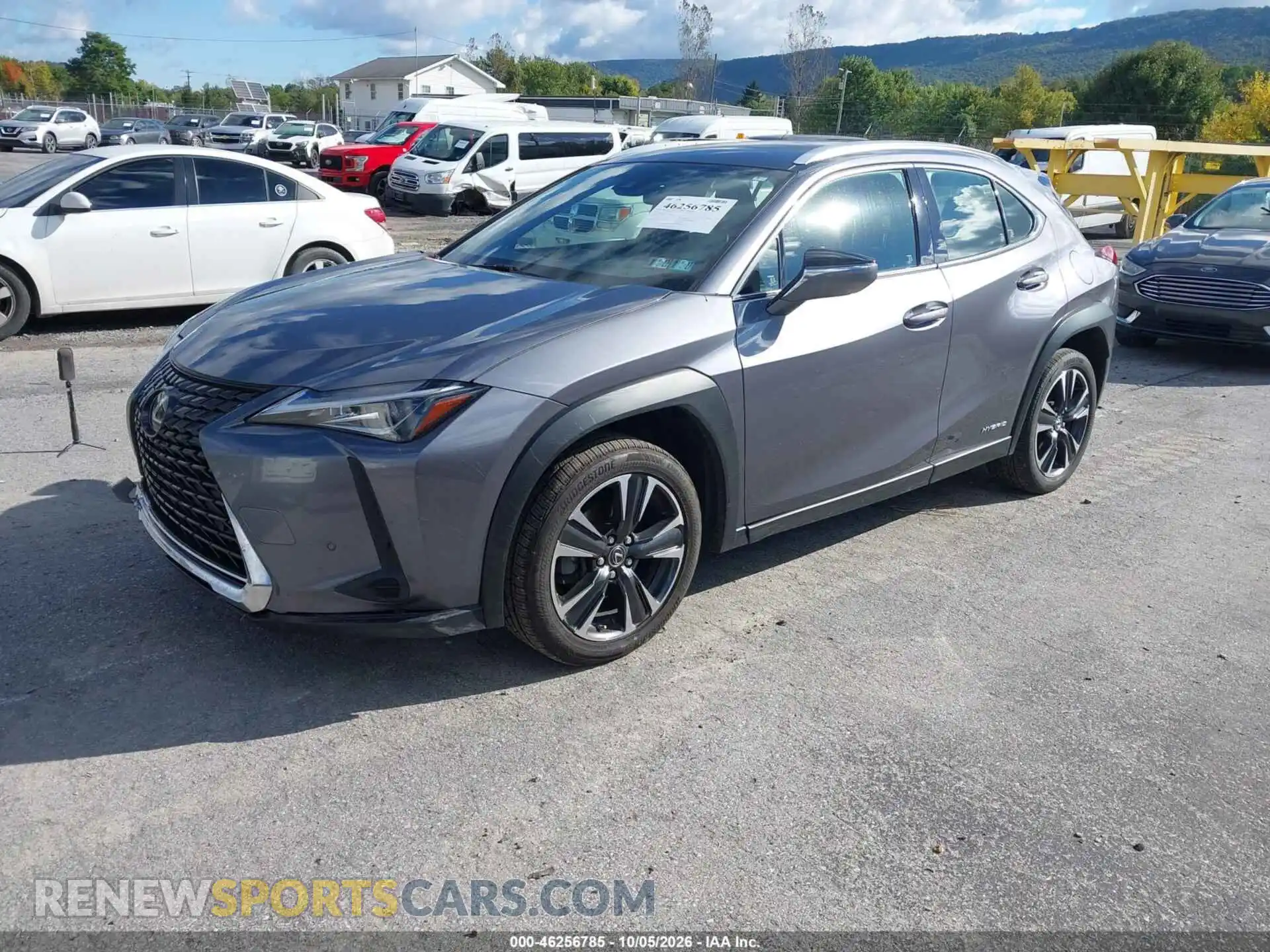 2 Photograph of a damaged car JTHX9JBH3M2052325 LEXUS UX 250H 2021