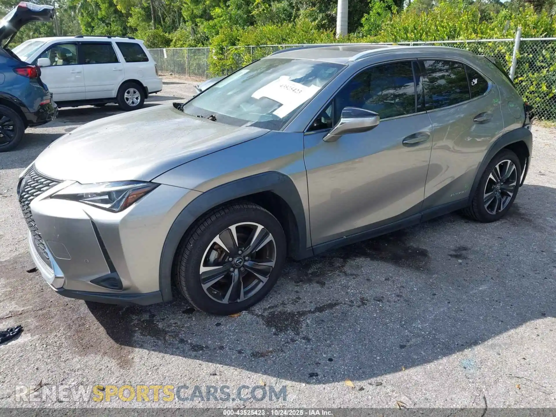 2 Photograph of a damaged car JTHX9JBH6M2039066 LEXUS UX 250H 2021