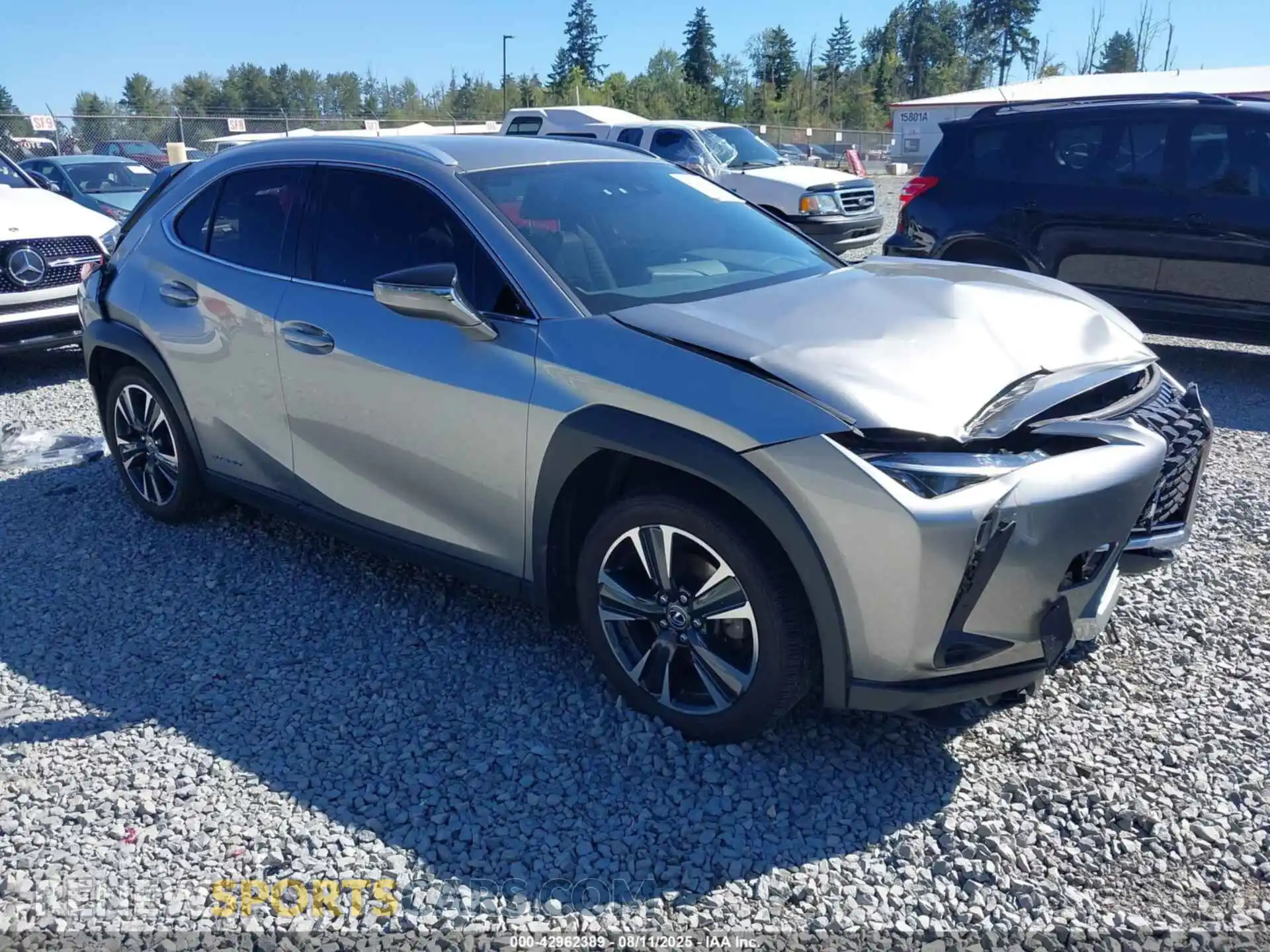 1 Photograph of a damaged car JTHX9JBH6M2044638 LEXUS UX 250H 2021