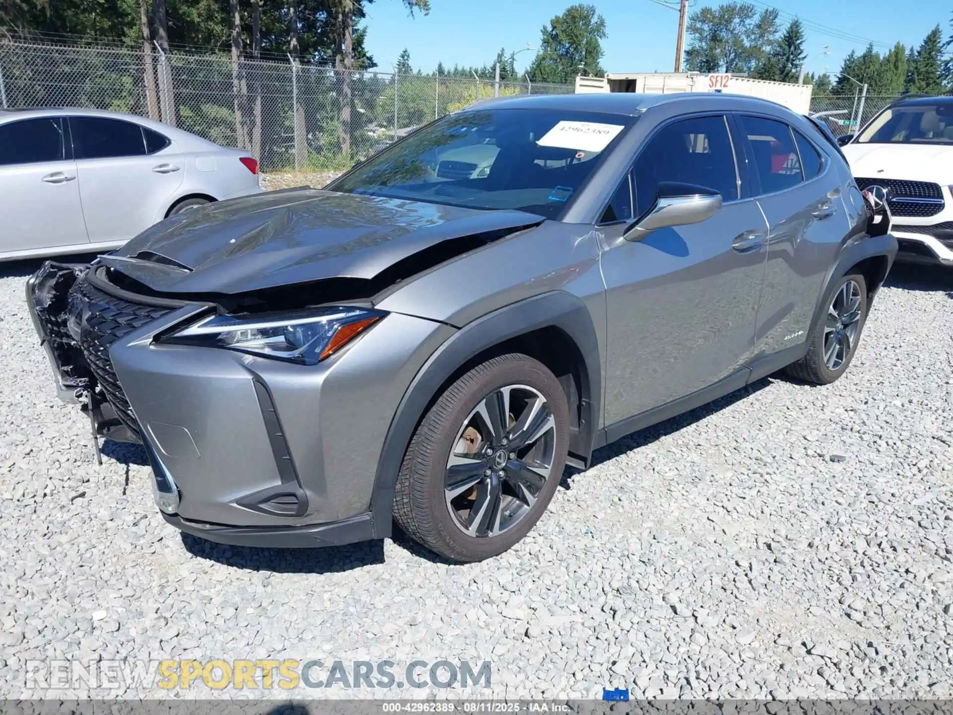 2 Photograph of a damaged car JTHX9JBH6M2044638 LEXUS UX 250H 2021