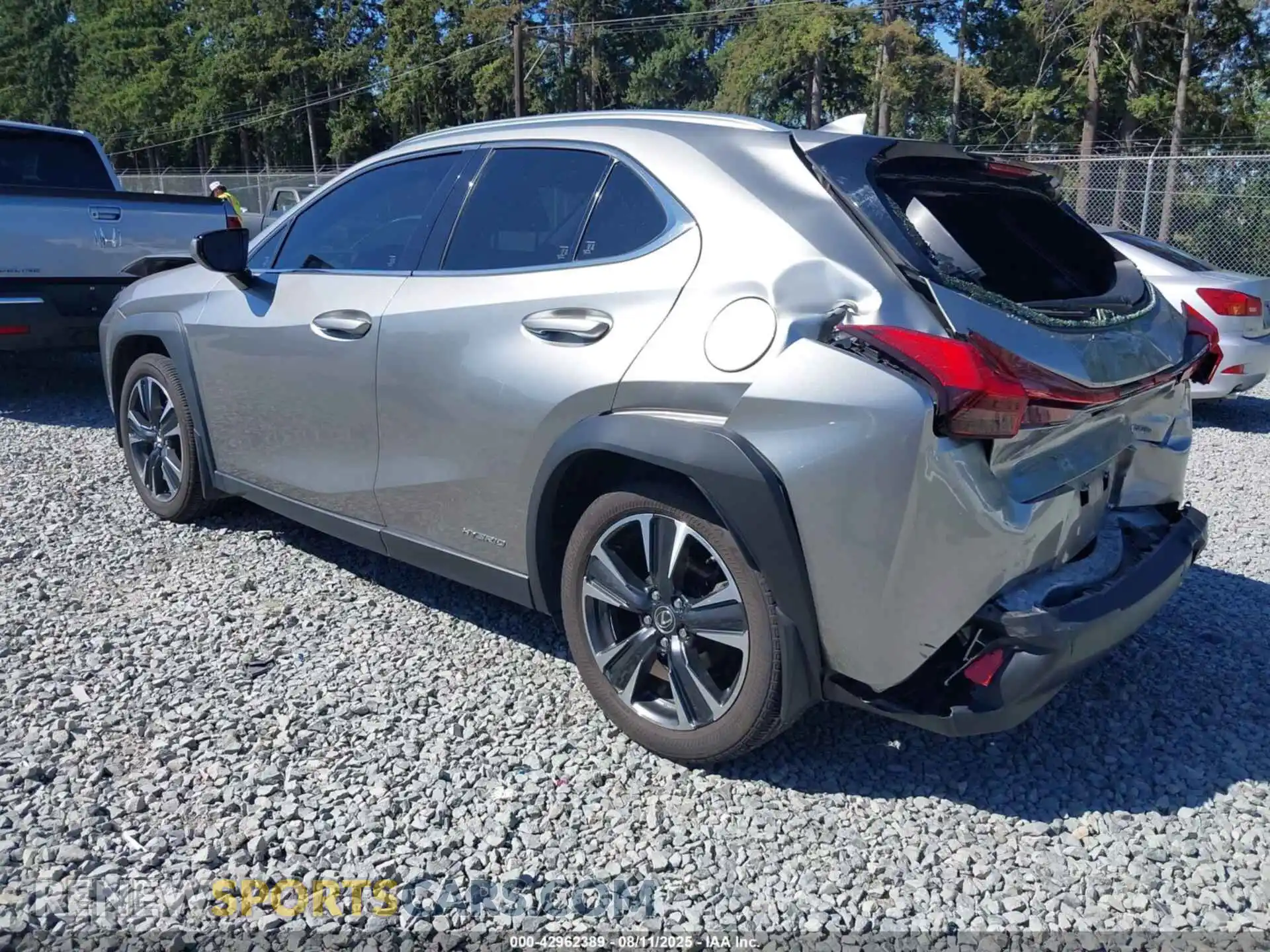 3 Photograph of a damaged car JTHX9JBH6M2044638 LEXUS UX 250H 2021