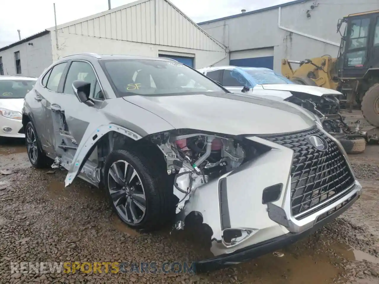 1 Photograph of a damaged car JTHX9JBH6M2049984 LEXUS UX 250H 2021
