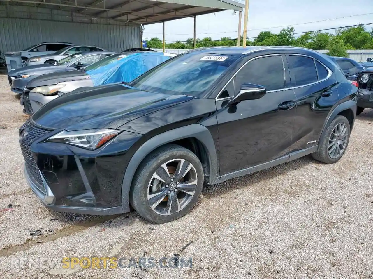 1 Photograph of a damaged car JTHX9JBH7M2052795 LEXUS UX 250H 2021