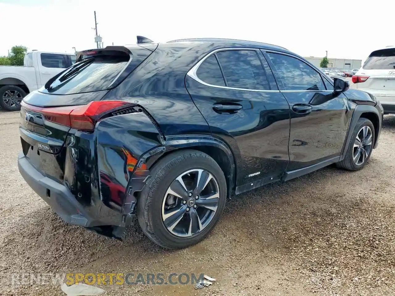 3 Photograph of a damaged car JTHX9JBH7M2052795 LEXUS UX 250H 2021