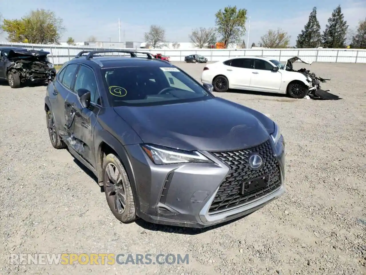 1 Photograph of a damaged car JTHX9JBH8M2053728 LEXUS UX 250H 2021