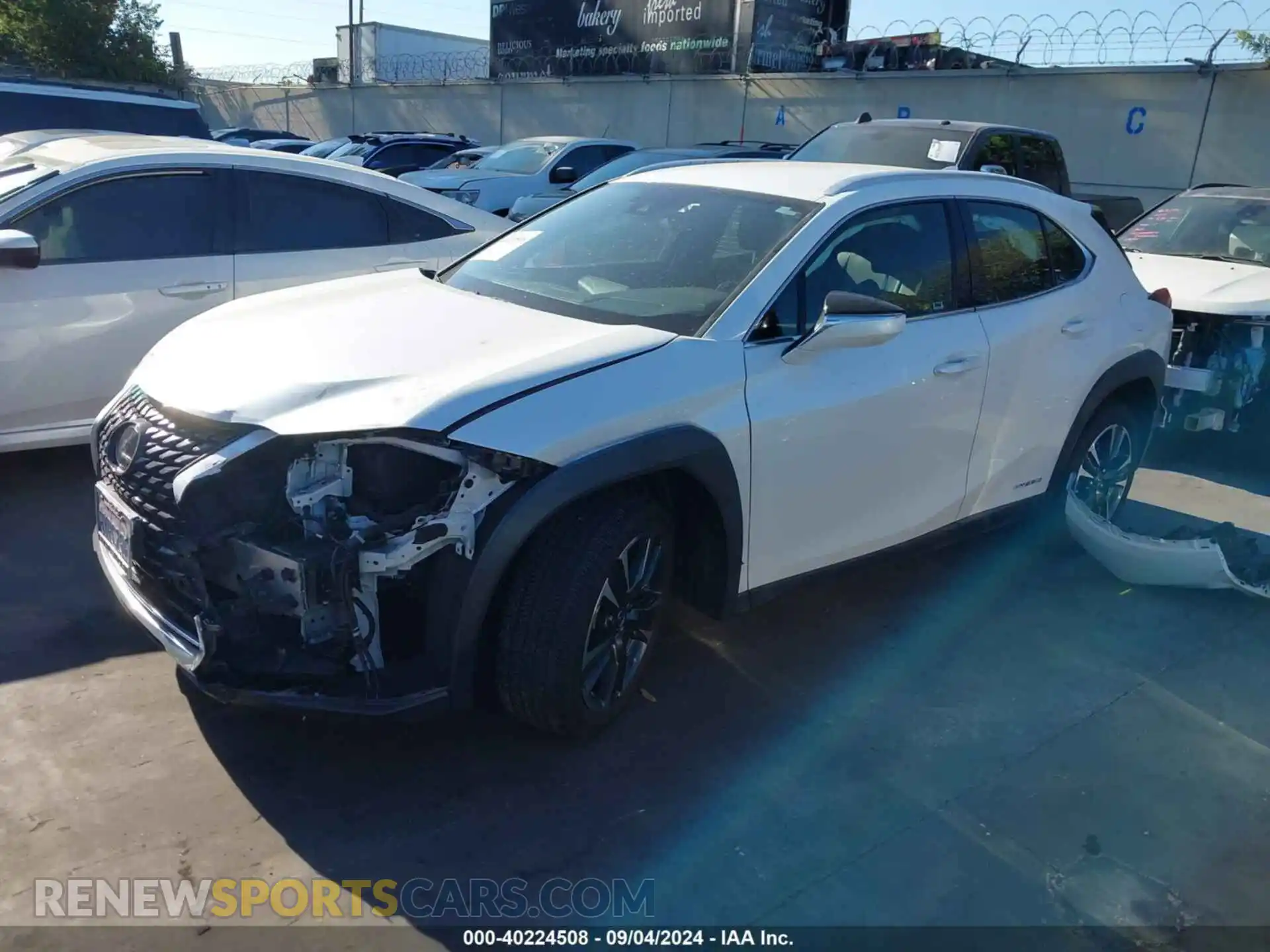 2 Photograph of a damaged car JTHX9JBH9M2053205 LEXUS UX 250H 2021