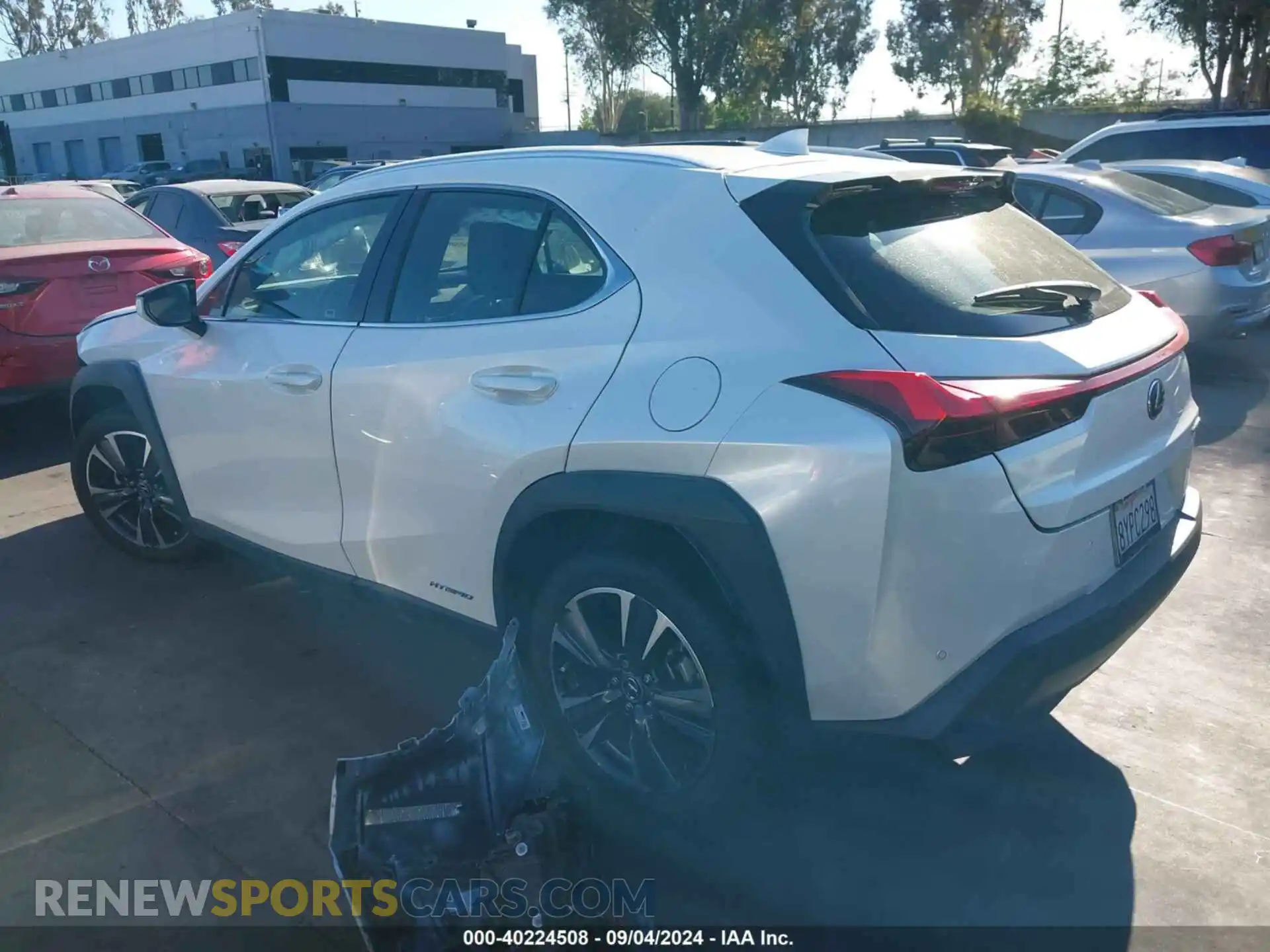 3 Photograph of a damaged car JTHX9JBH9M2053205 LEXUS UX 250H 2021