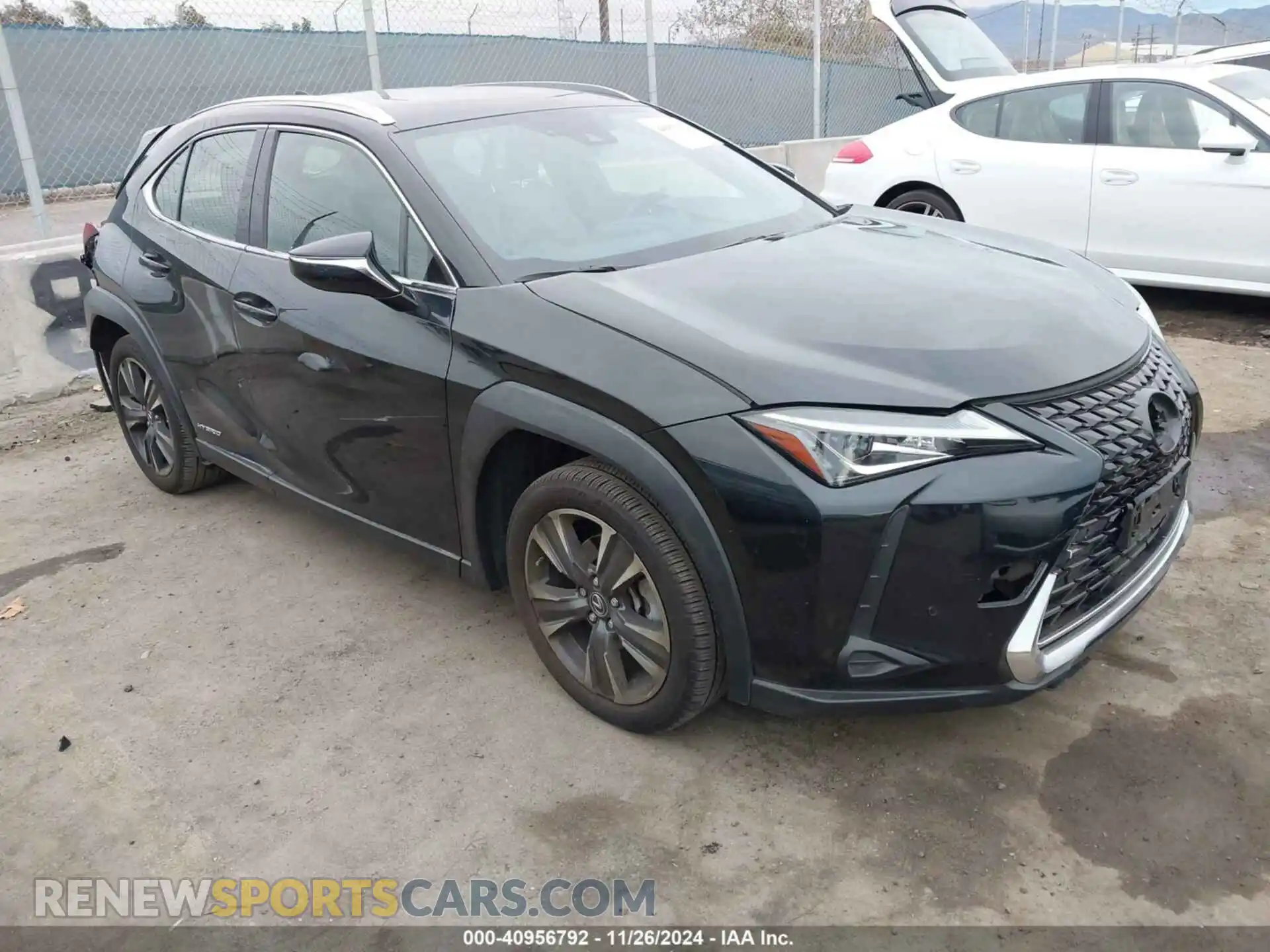 1 Photograph of a damaged car JTHX9JBHXM2049972 LEXUS UX 250H 2021