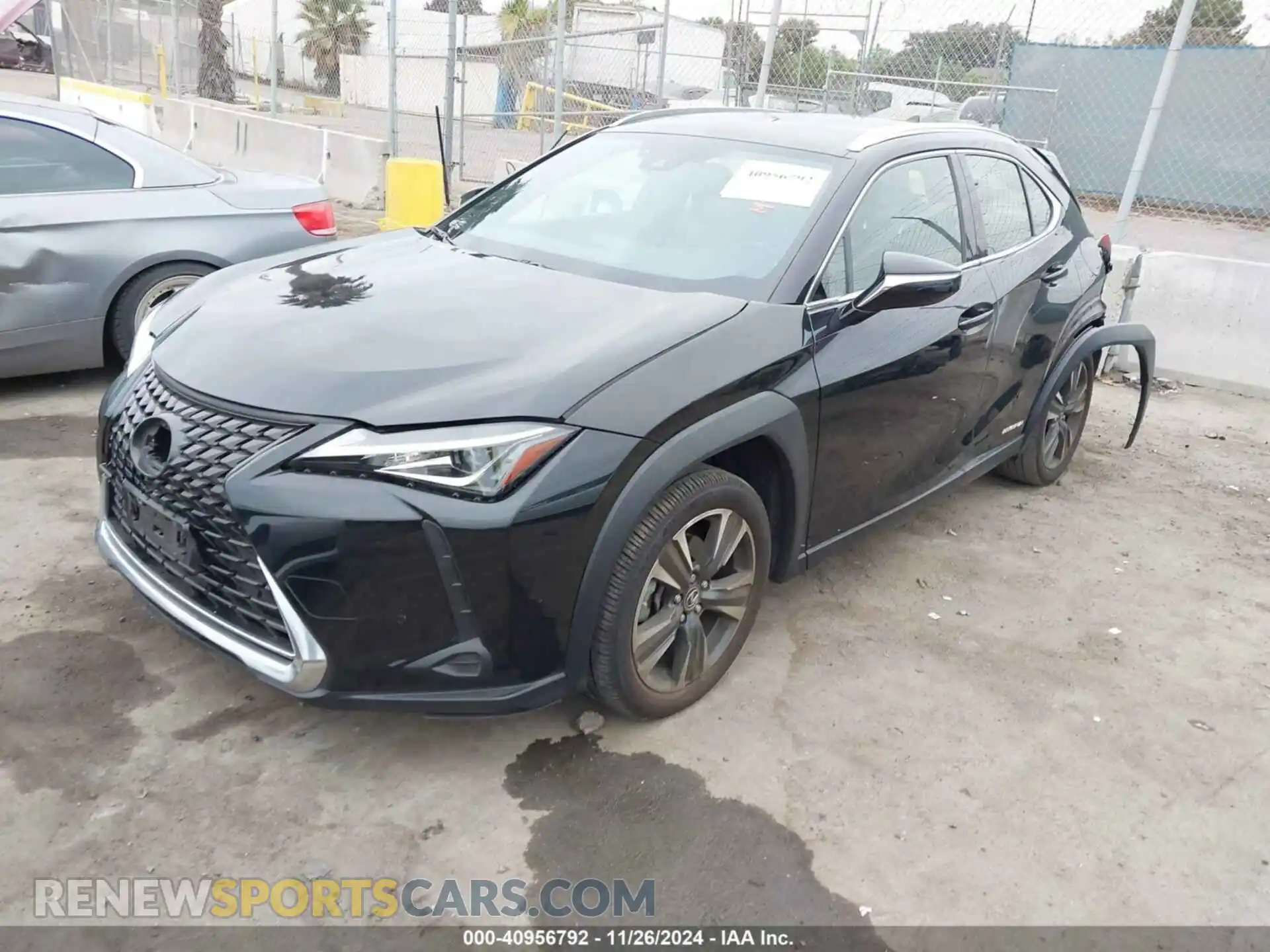 2 Photograph of a damaged car JTHX9JBHXM2049972 LEXUS UX 250H 2021
