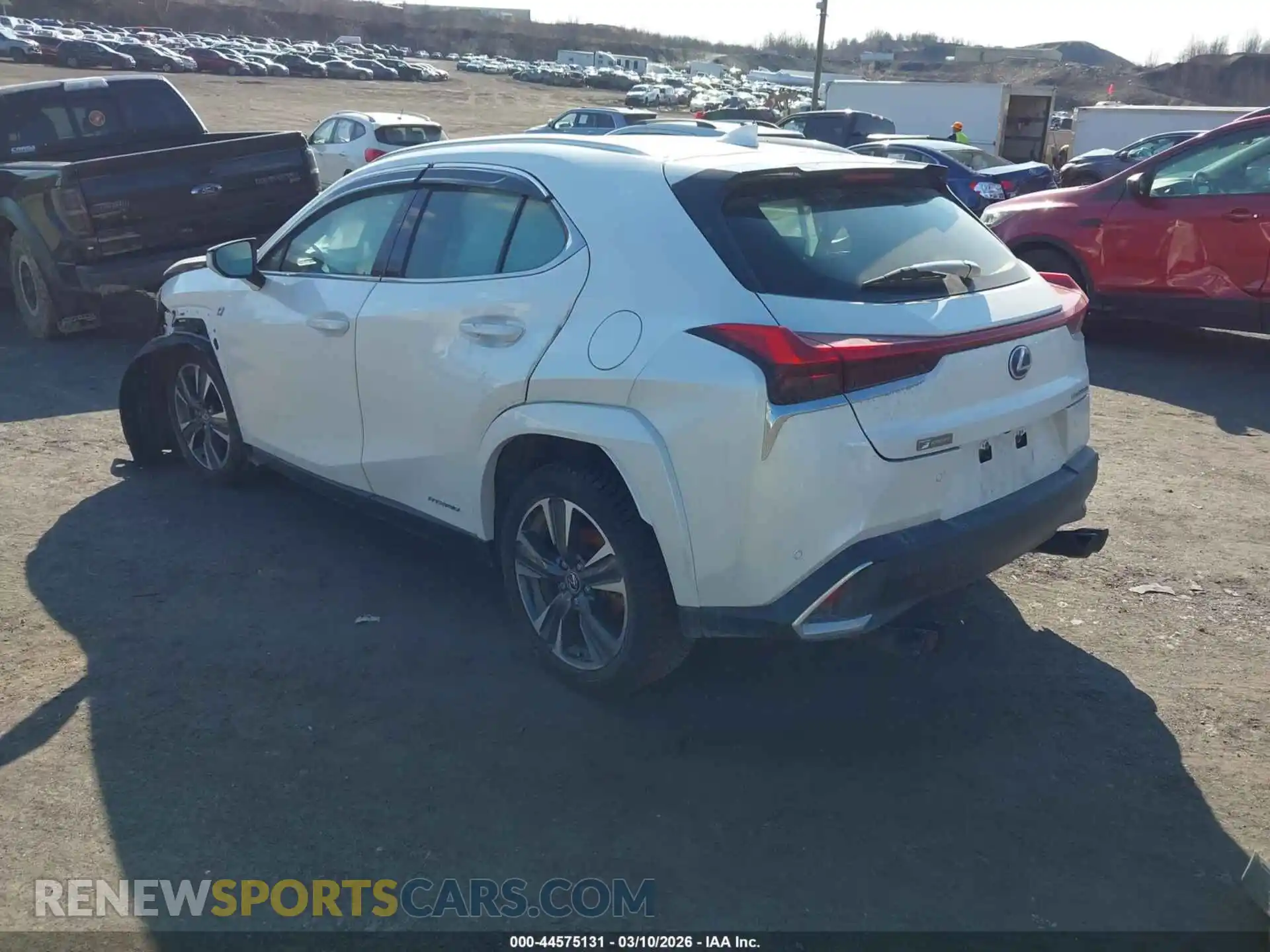 3 Photograph of a damaged car JTHP9JBH1N2056293 LEXUS UX 250H 2022