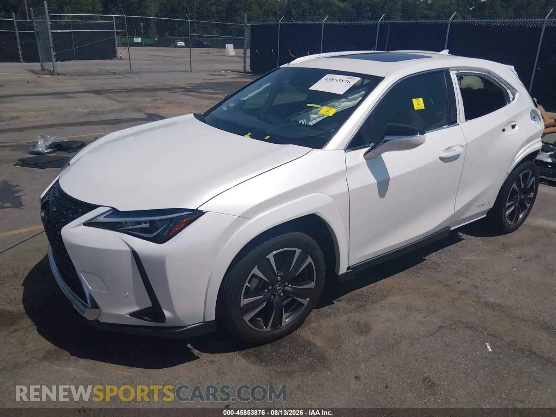 2 fotografías del automóvil dañado JTHP9JBH7N2057786 LEXUS UX 250H 2022
