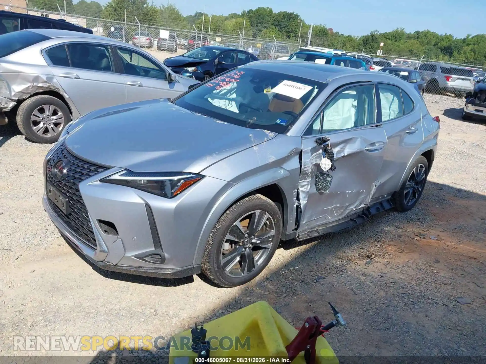 2 Photograph of a damaged car JTHP9JBH3P2067010 LEXUS UX 250H 2023