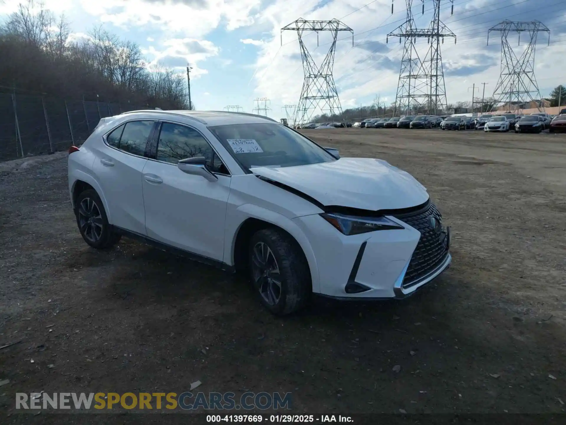 1 Photograph of a damaged car JTHP9JBH5P2067865 LEXUS UX 250H 2023