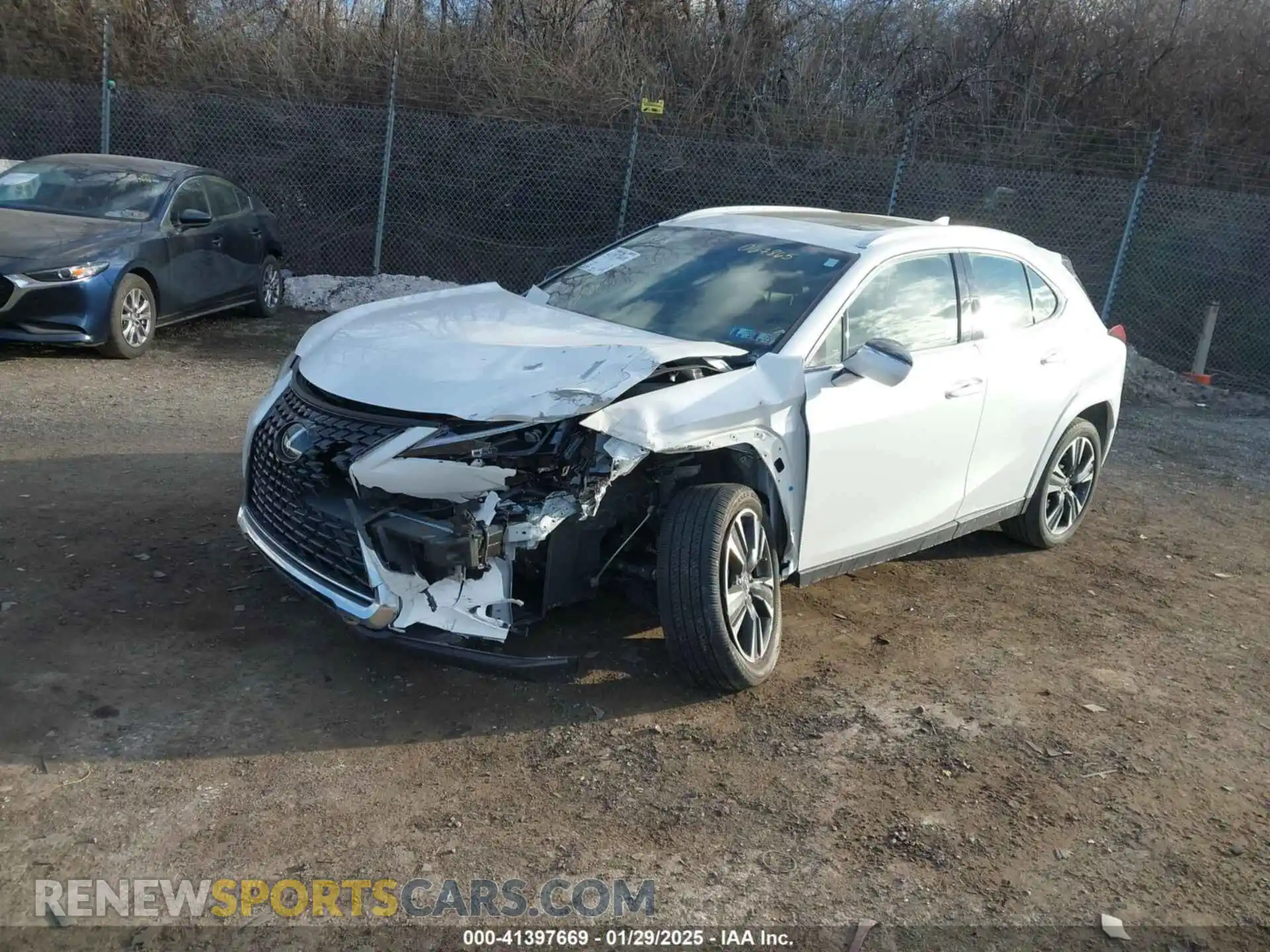 2 Photograph of a damaged car JTHP9JBH5P2067865 LEXUS UX 250H 2023