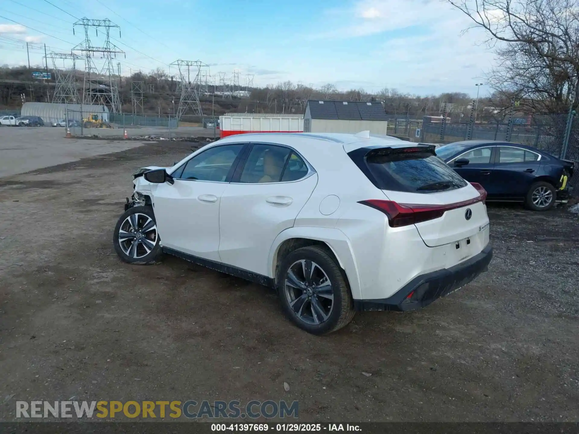 3 Photograph of a damaged car JTHP9JBH5P2067865 LEXUS UX 250H 2023