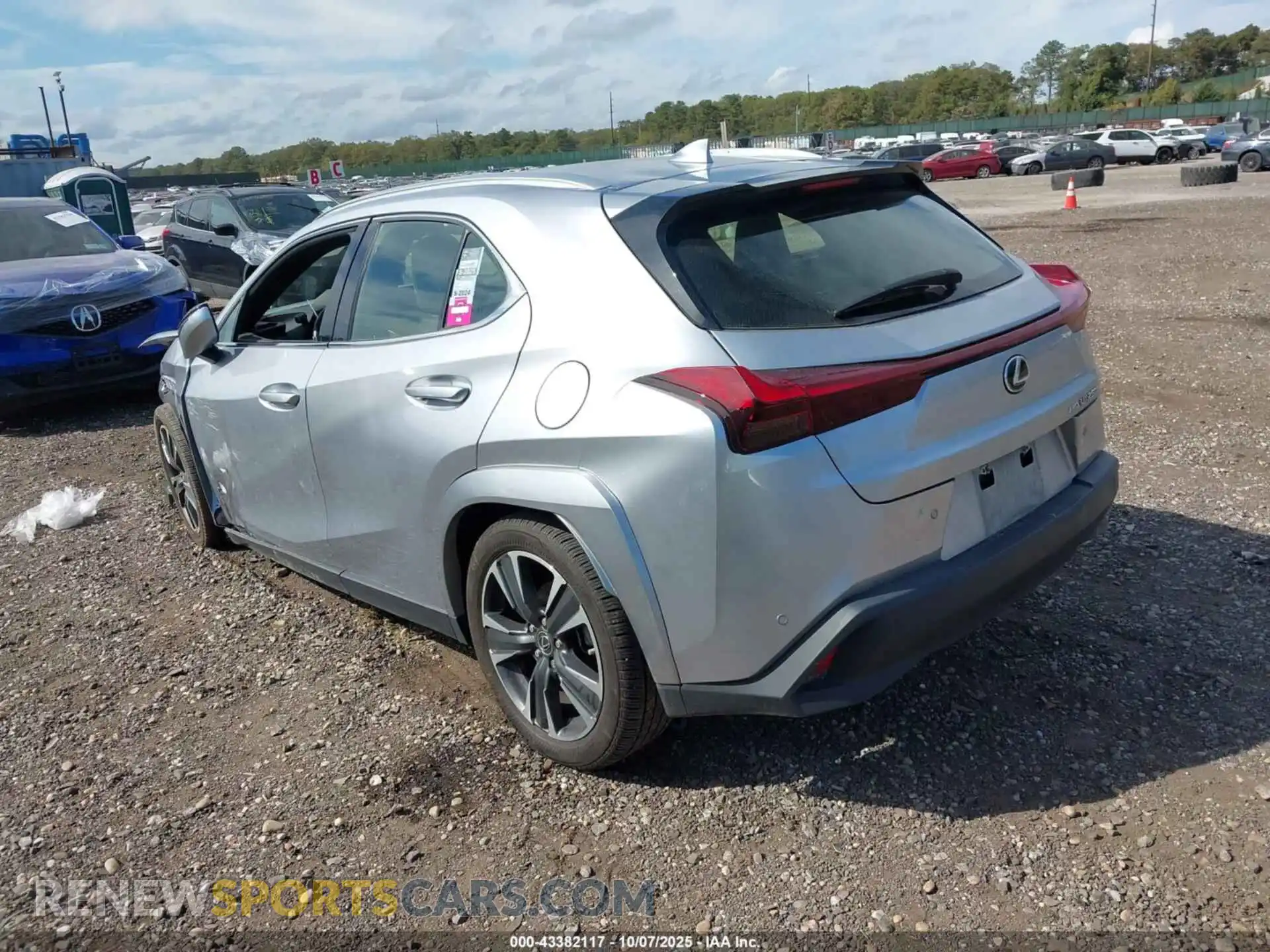 3 Photograph of a damaged car JTHP9JBH7P2064515 LEXUS UX 250H 2023
