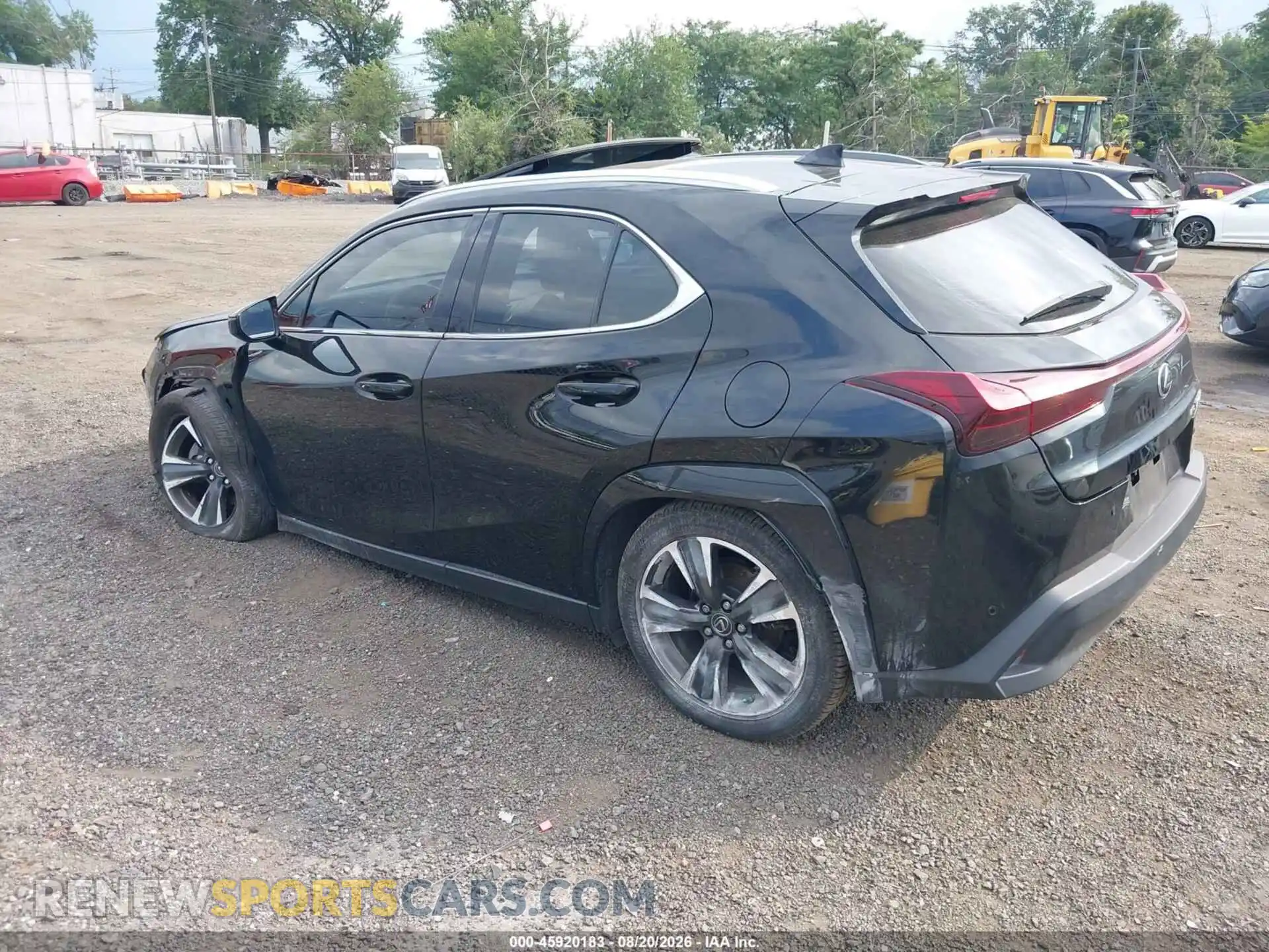 3 Фотография поврежденного автомобиля JTHP9JBH7P2064613 LEXUS UX 250H 2023