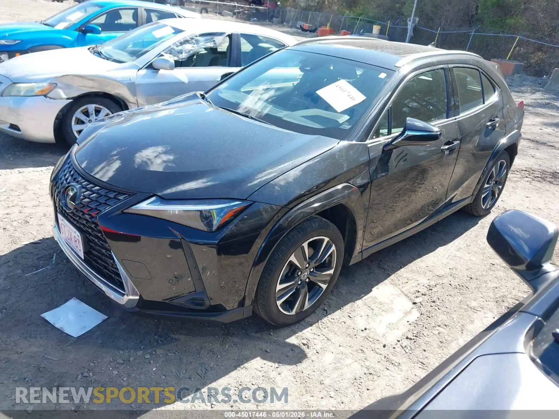 2 Фотография поврежденного автомобиля JTHP9JBH9P2066136 LEXUS UX 250H 2023