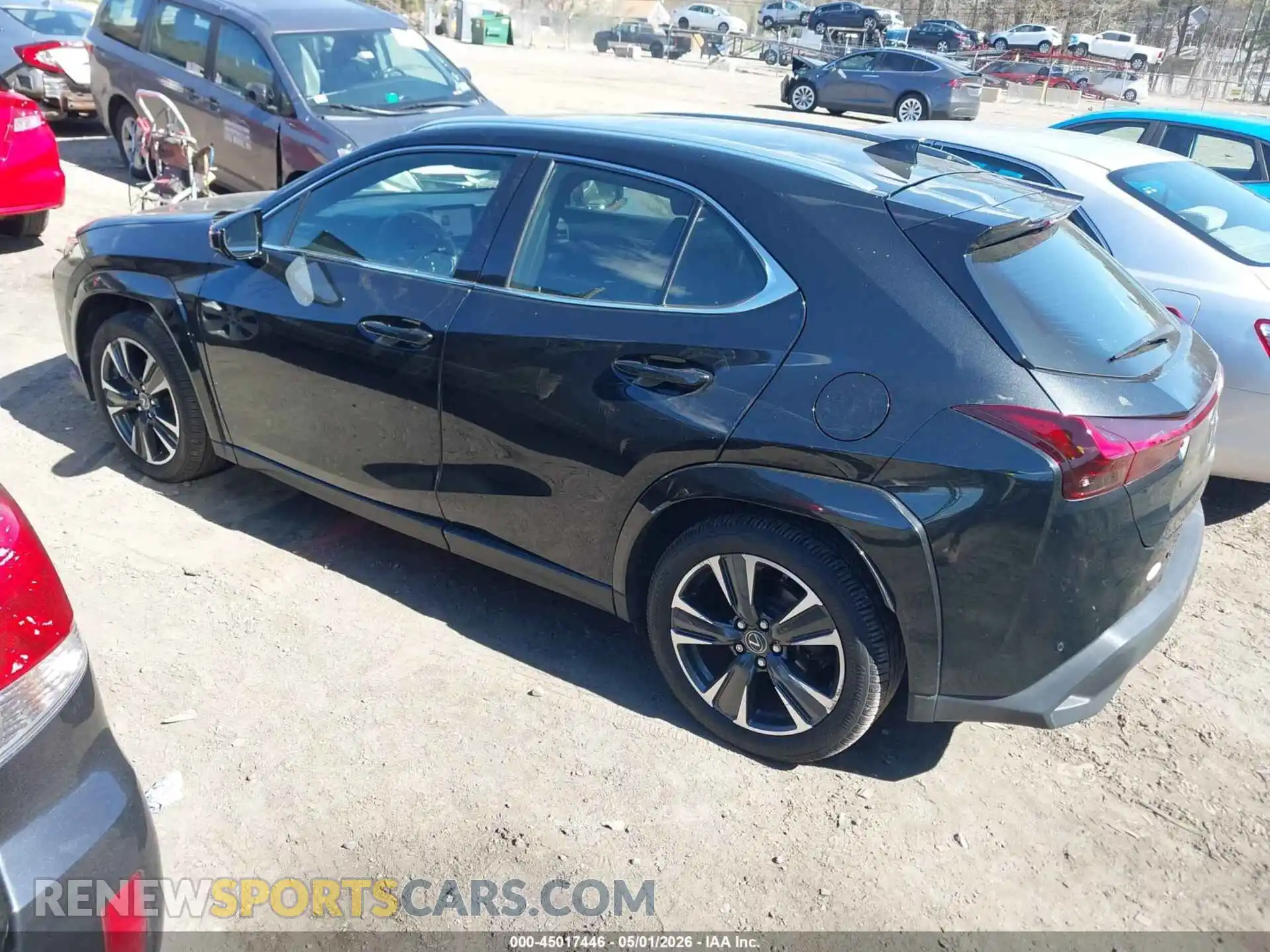 3 Фотография поврежденного автомобиля JTHP9JBH9P2066136 LEXUS UX 250H 2023