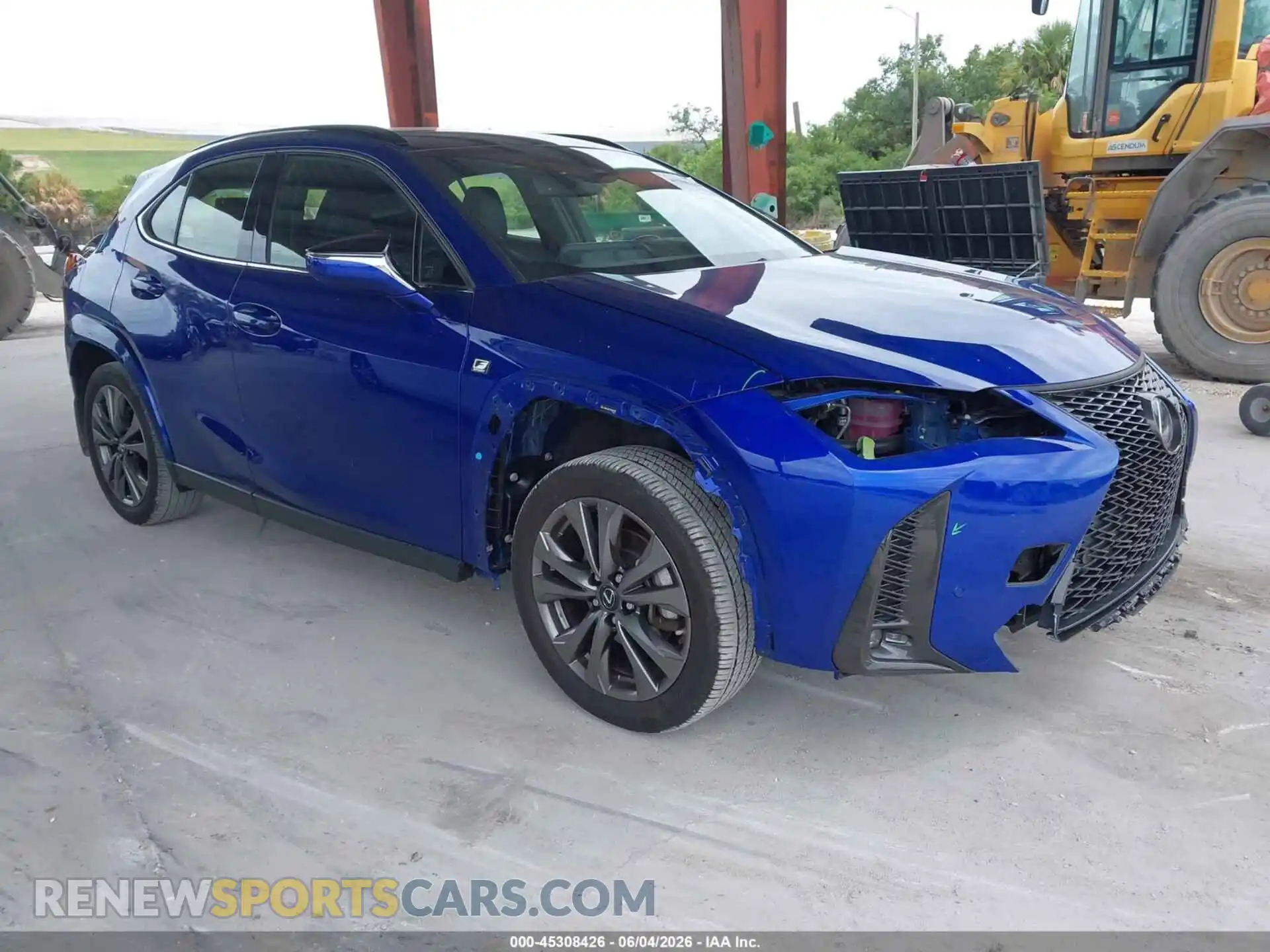 1 Фотография поврежденного автомобиля JTHR9JBH7P2066838 LEXUS UX 250H 2023
