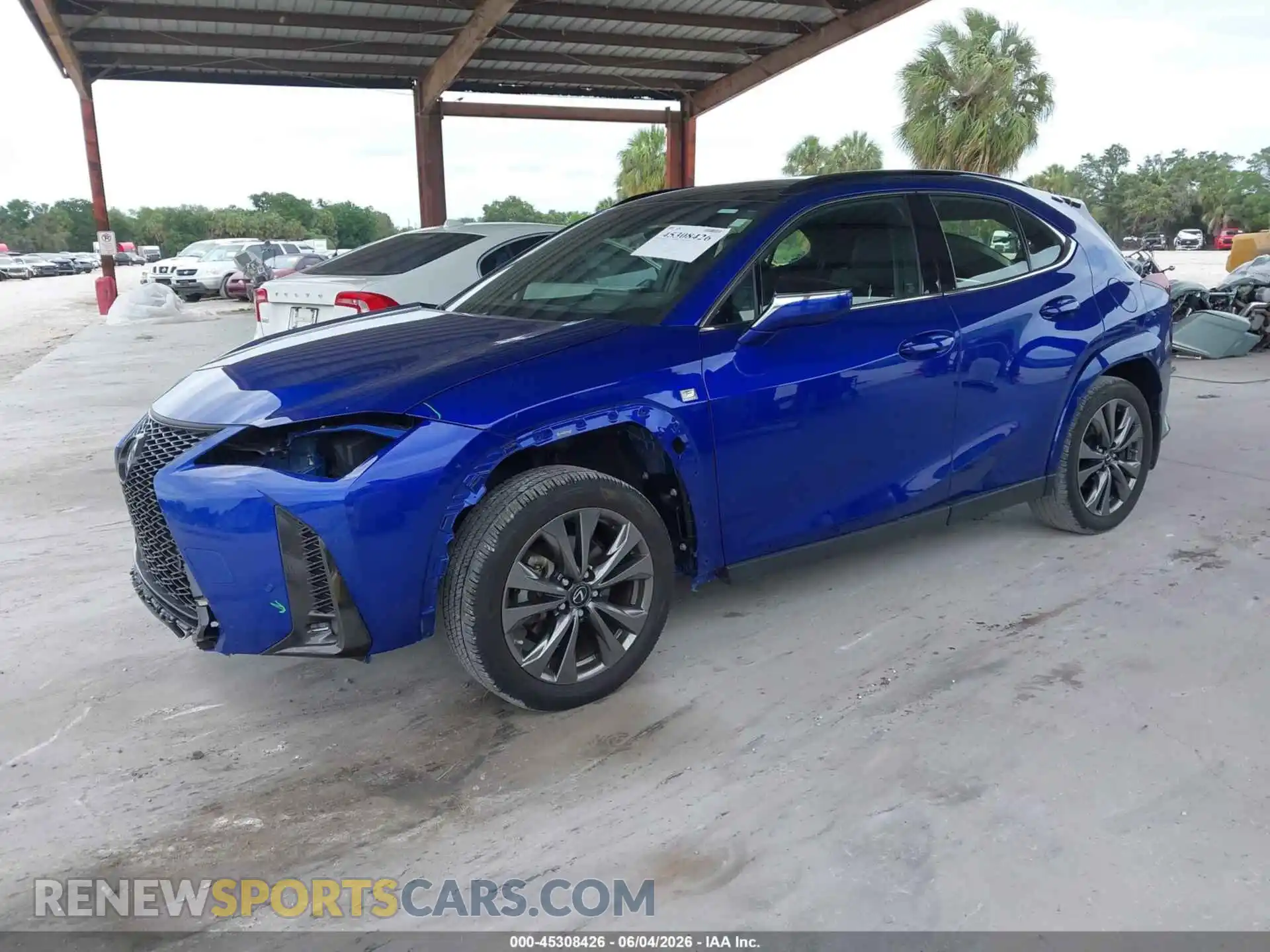2 Фотография поврежденного автомобиля JTHR9JBH7P2066838 LEXUS UX 250H 2023