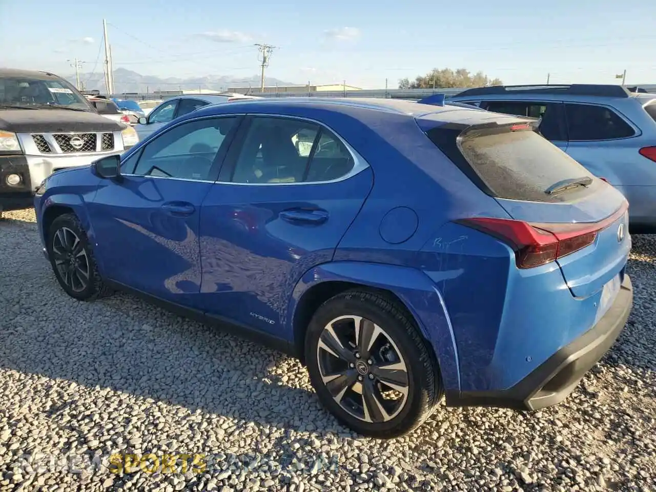 2 Photograph of a damaged car JTHP9JBH2N2056948 LEXUS UX 250H BA 2022